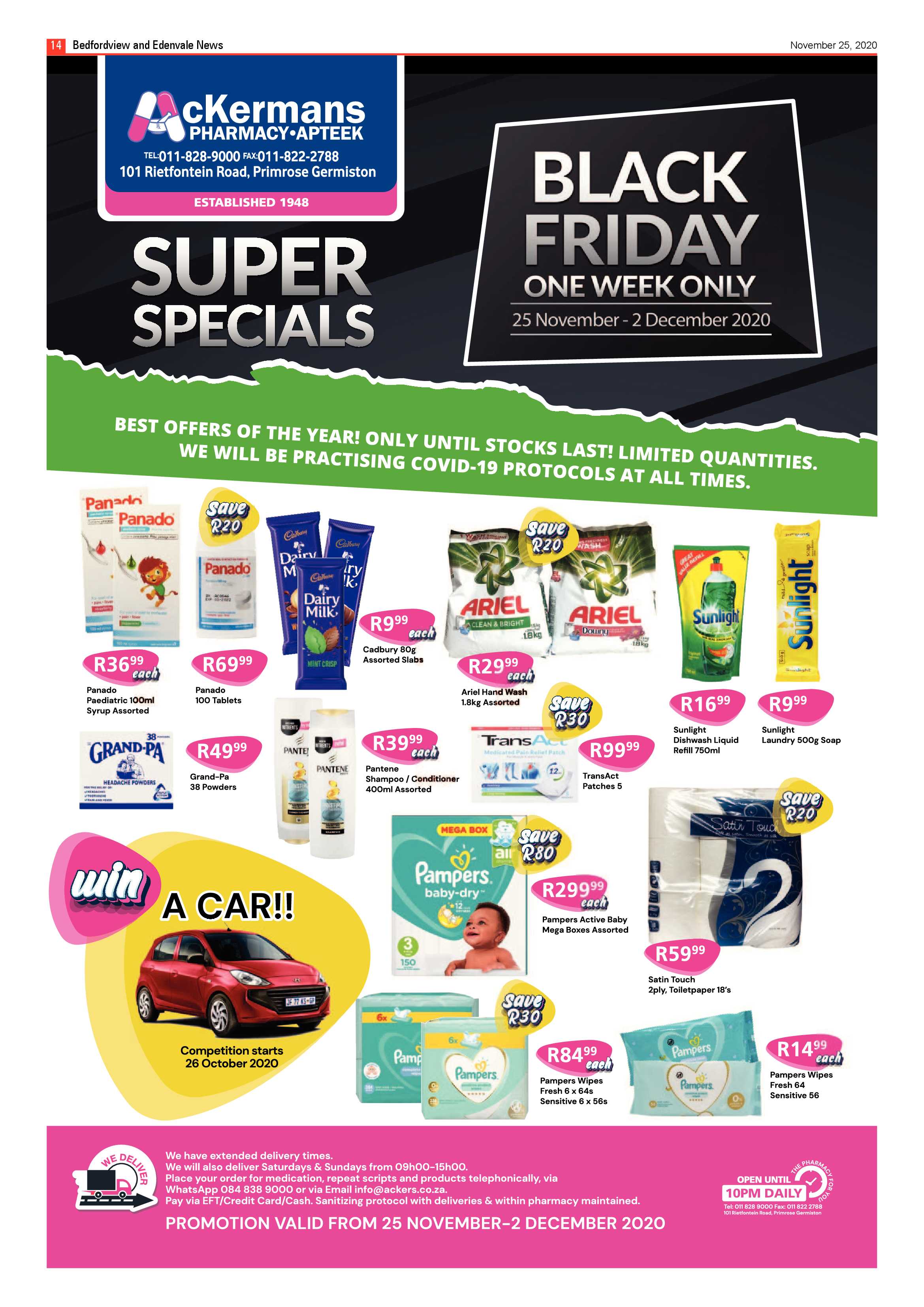 Bedford and Edenvale News 25  November 2020 page 14