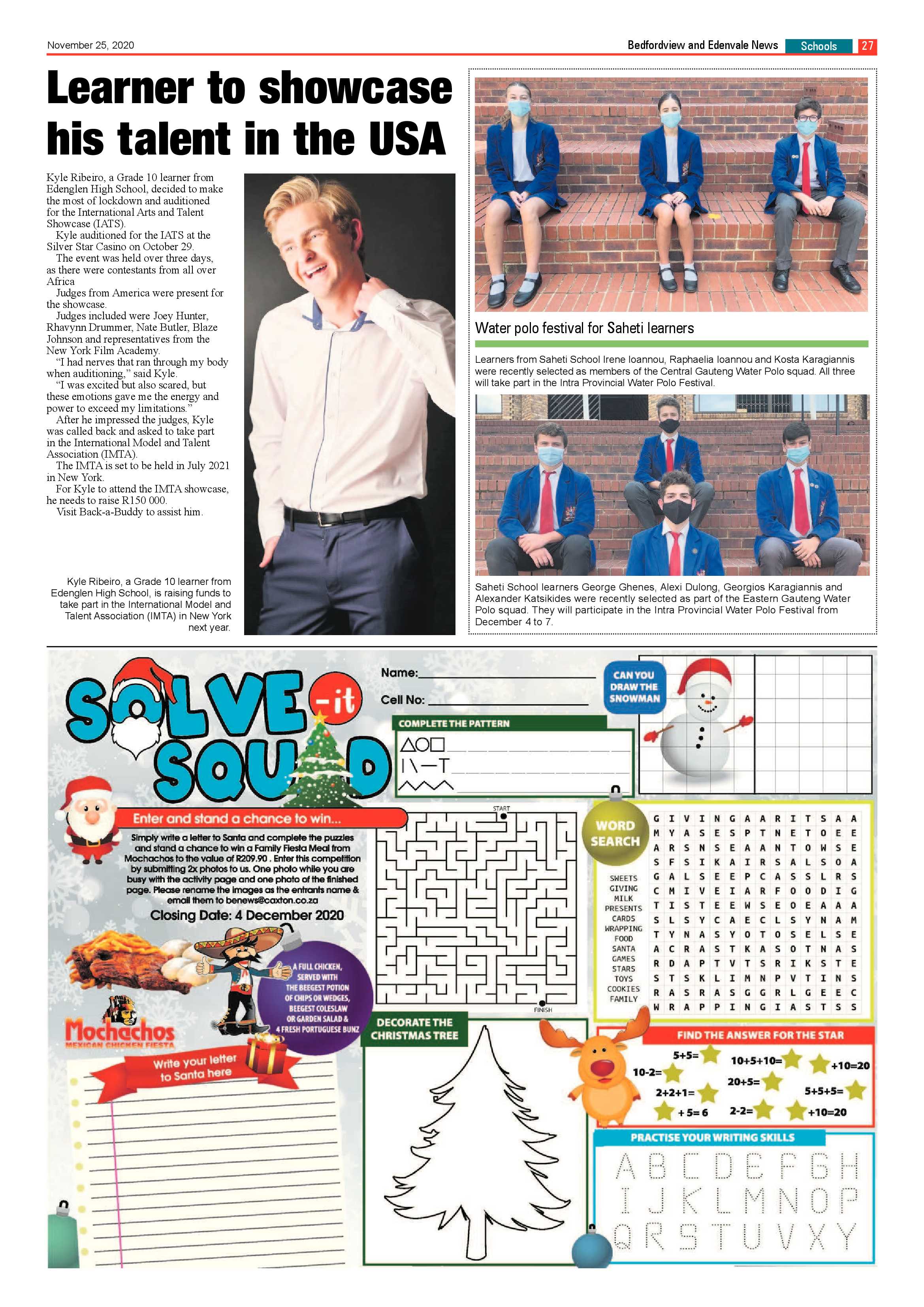 Bedford and Edenvale News 25  November 2020 page 27