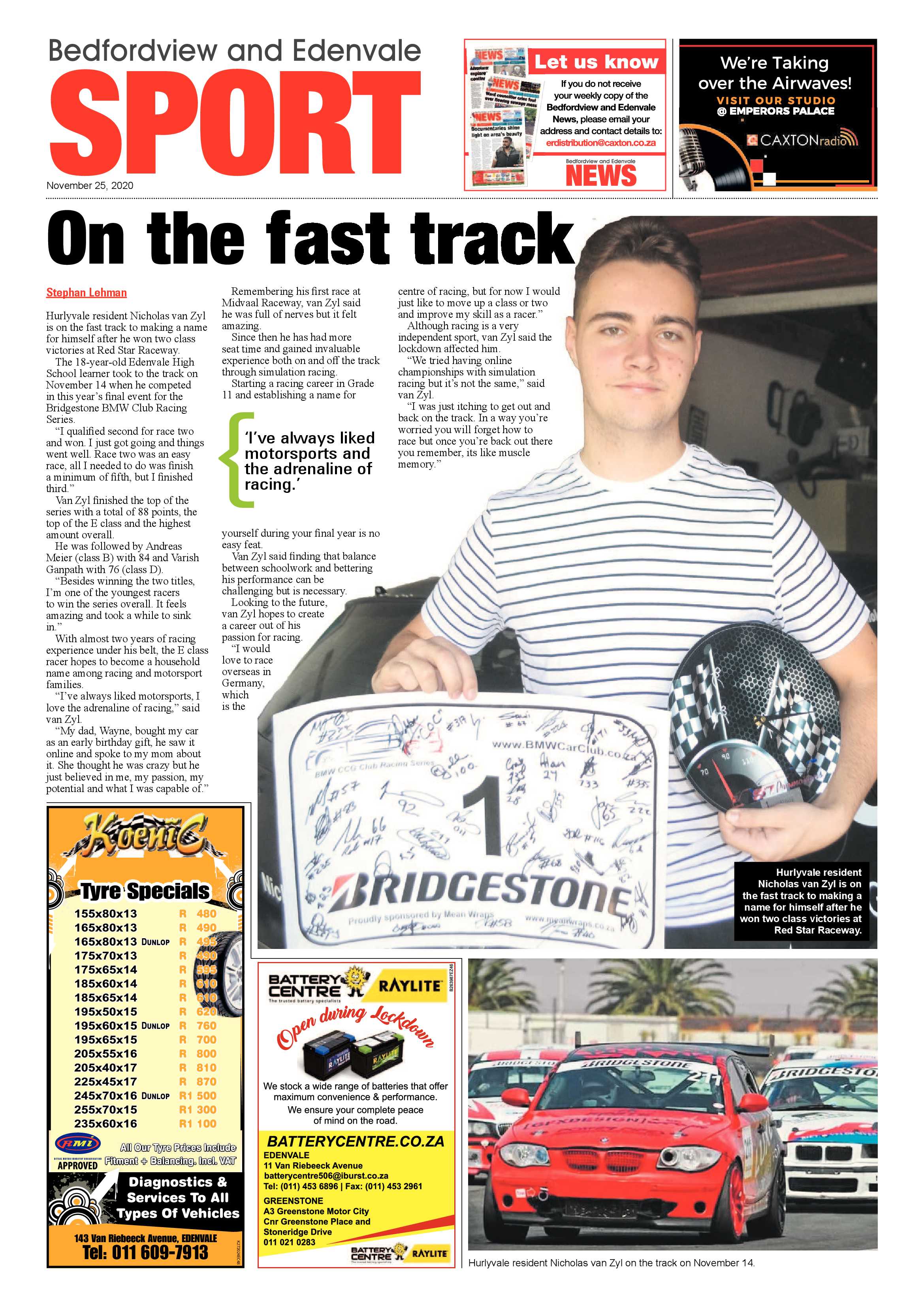 Bedford and Edenvale News 25  November 2020 page 32