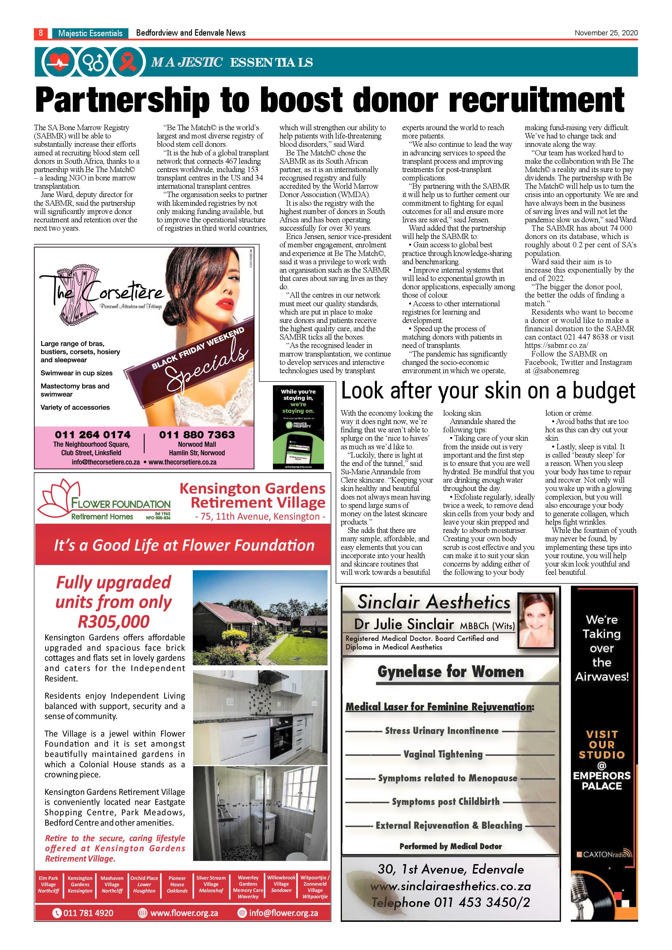 Bedford and Edenvale News 25  November 2020 page 8