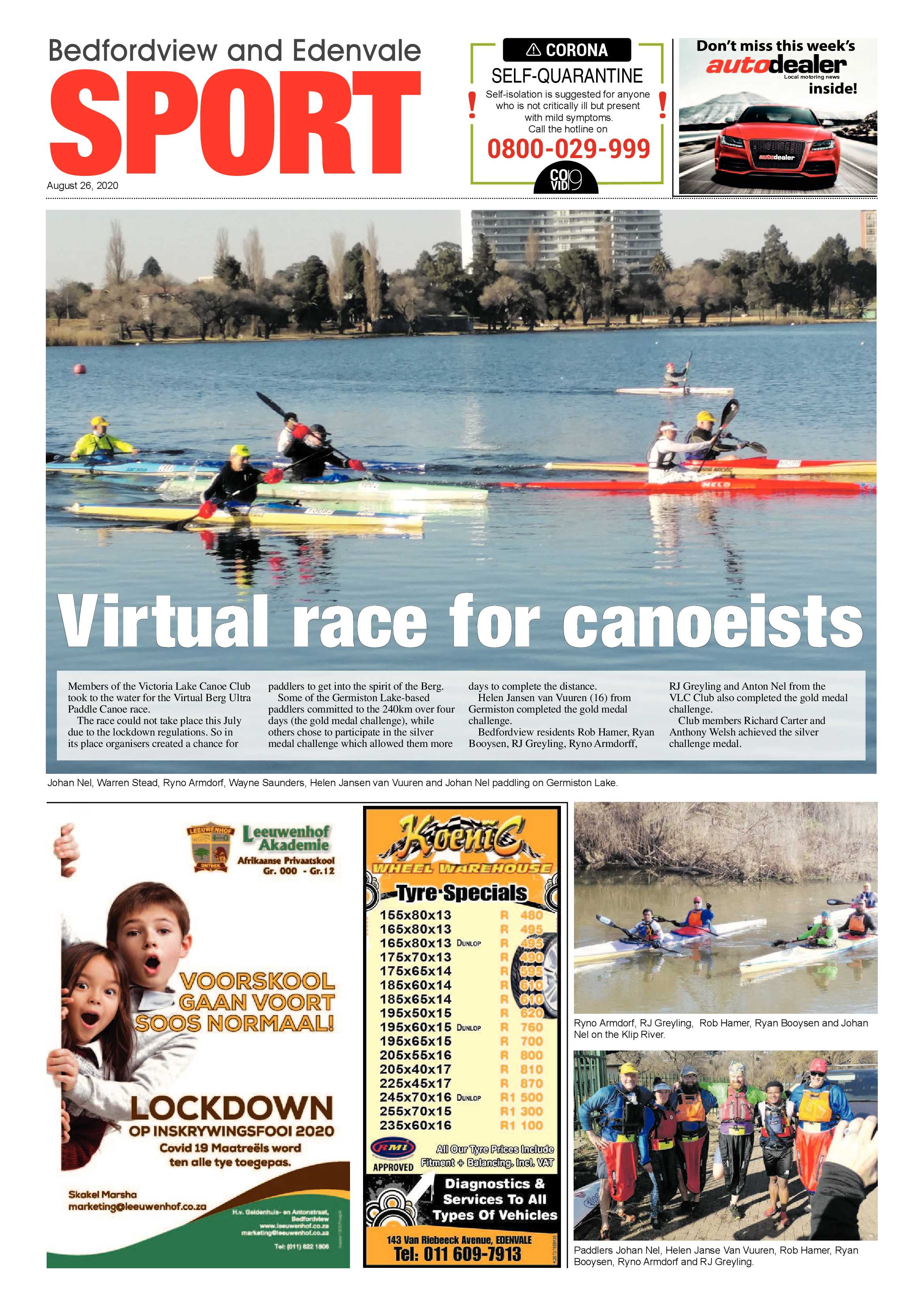 Bedford and Edenvale News 26 August 2020 page 16