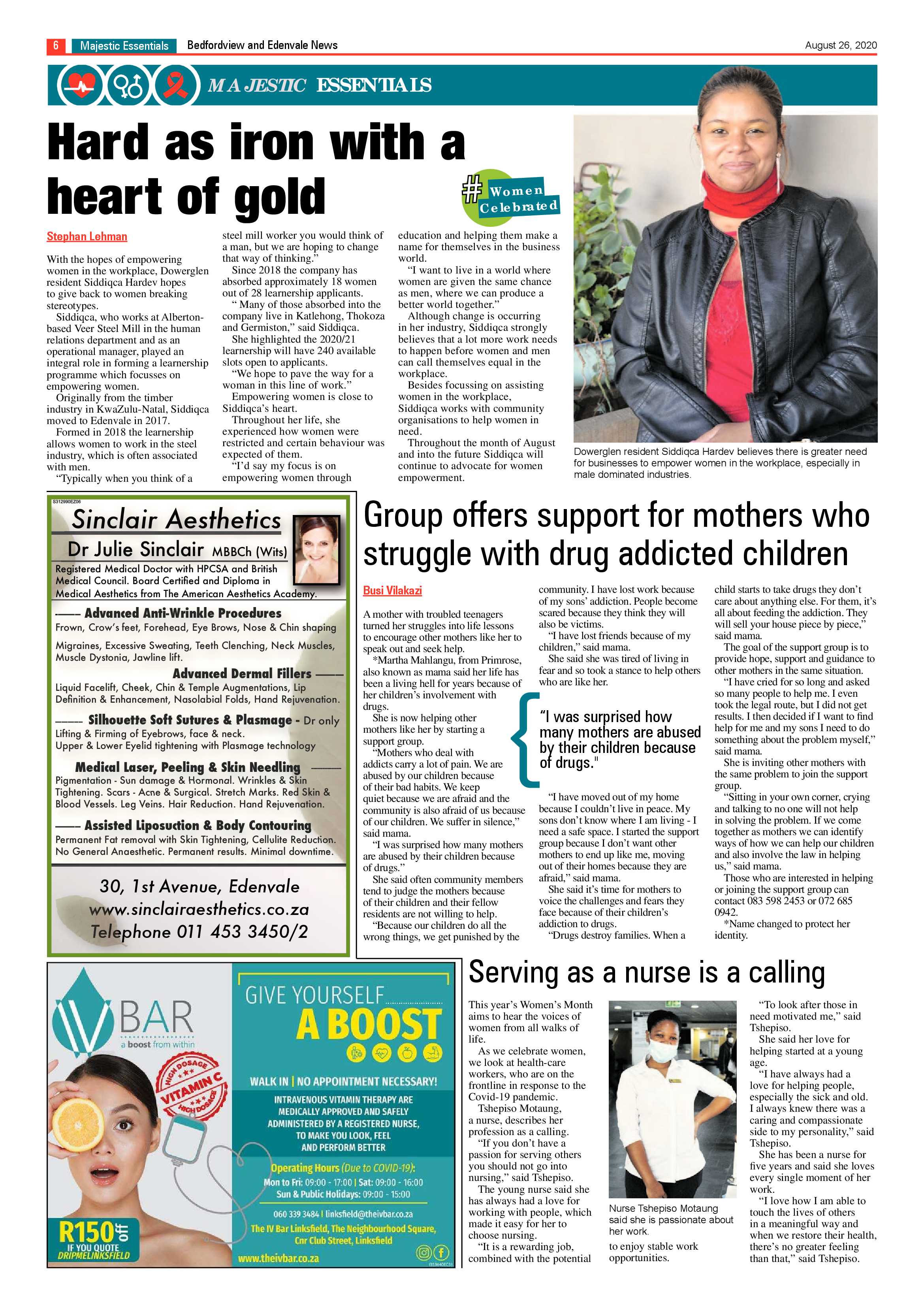 Bedford and Edenvale News 26 August 2020 page 6