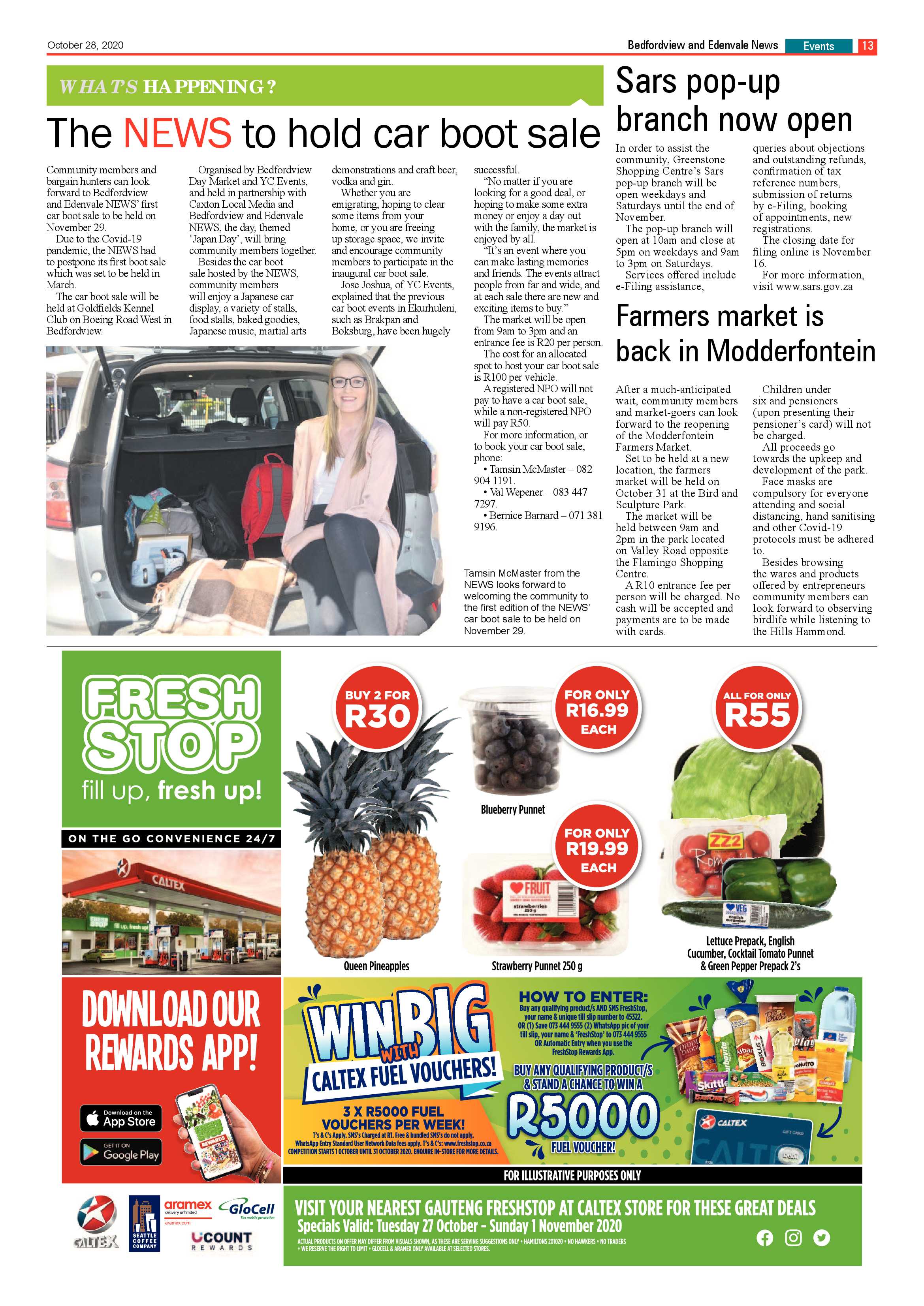 Bedford and Edenvale News 28 October 2020 page 13