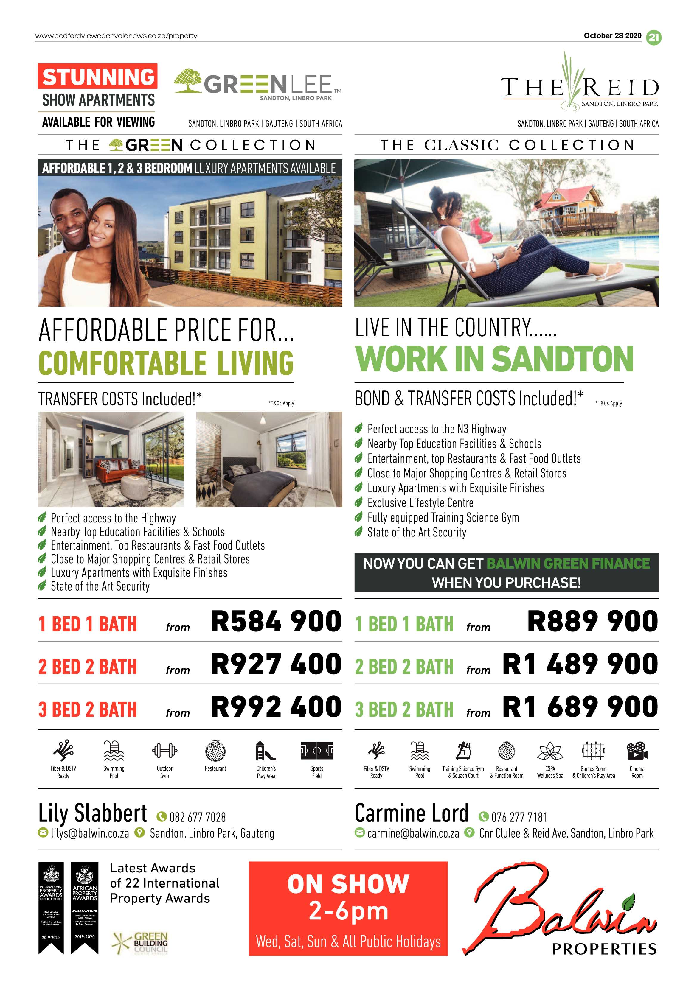 Bedford and Edenvale News 28 October 2020 page 21