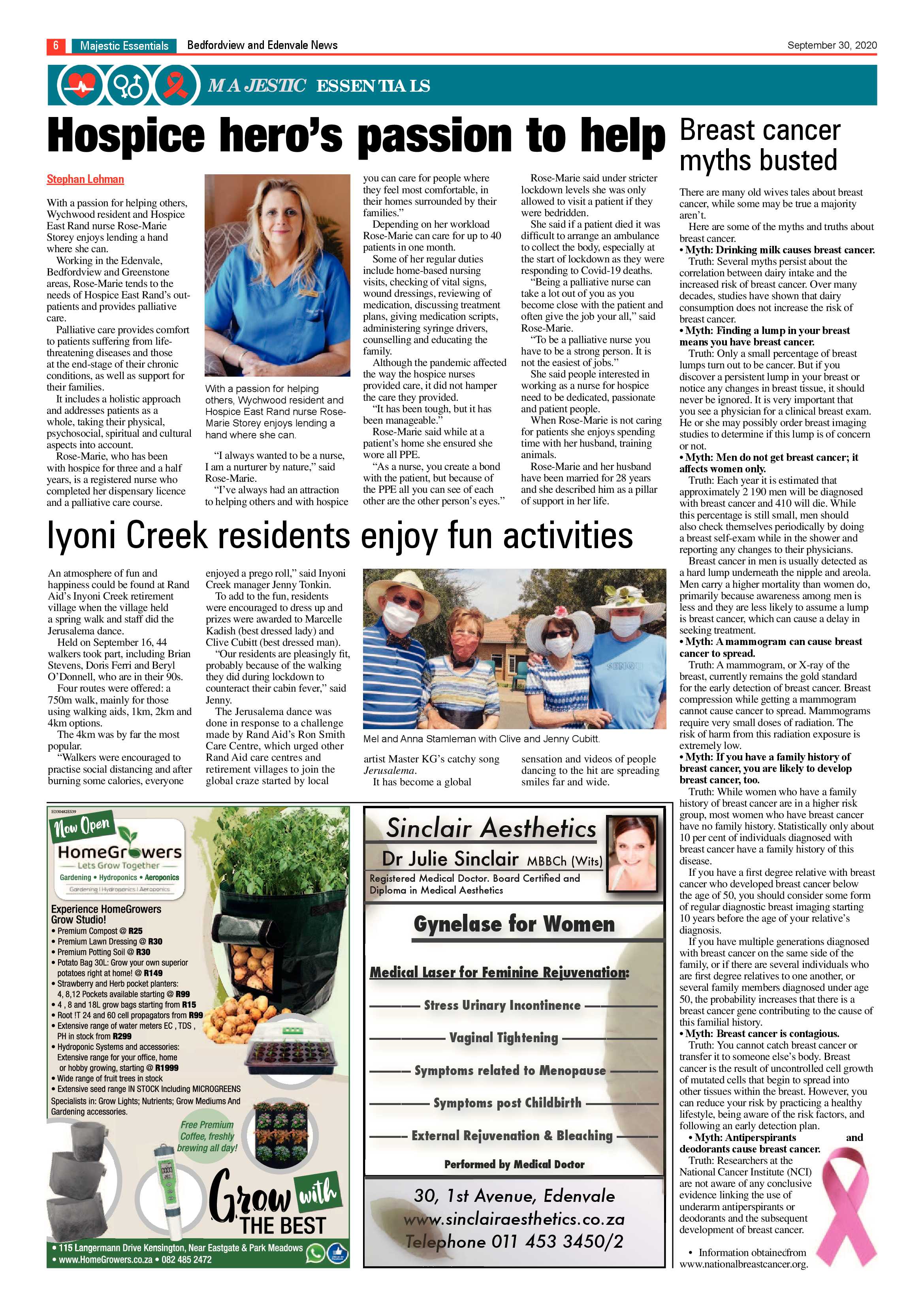 Bedford and Edenvale News 30 September 2020 page 6