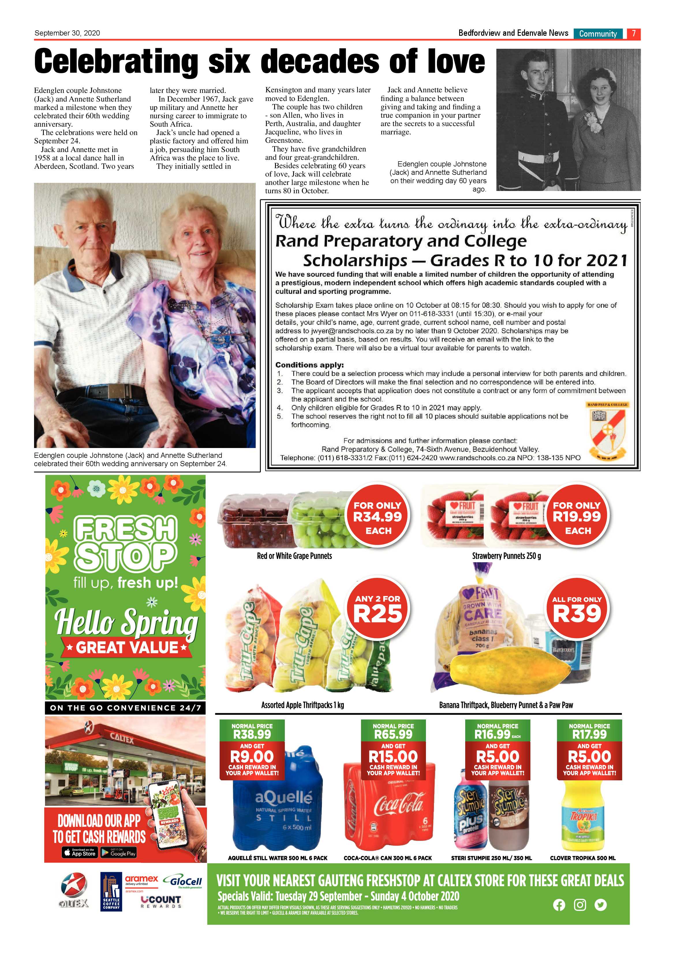 Bedford and Edenvale News 30 September 2020 page 7
