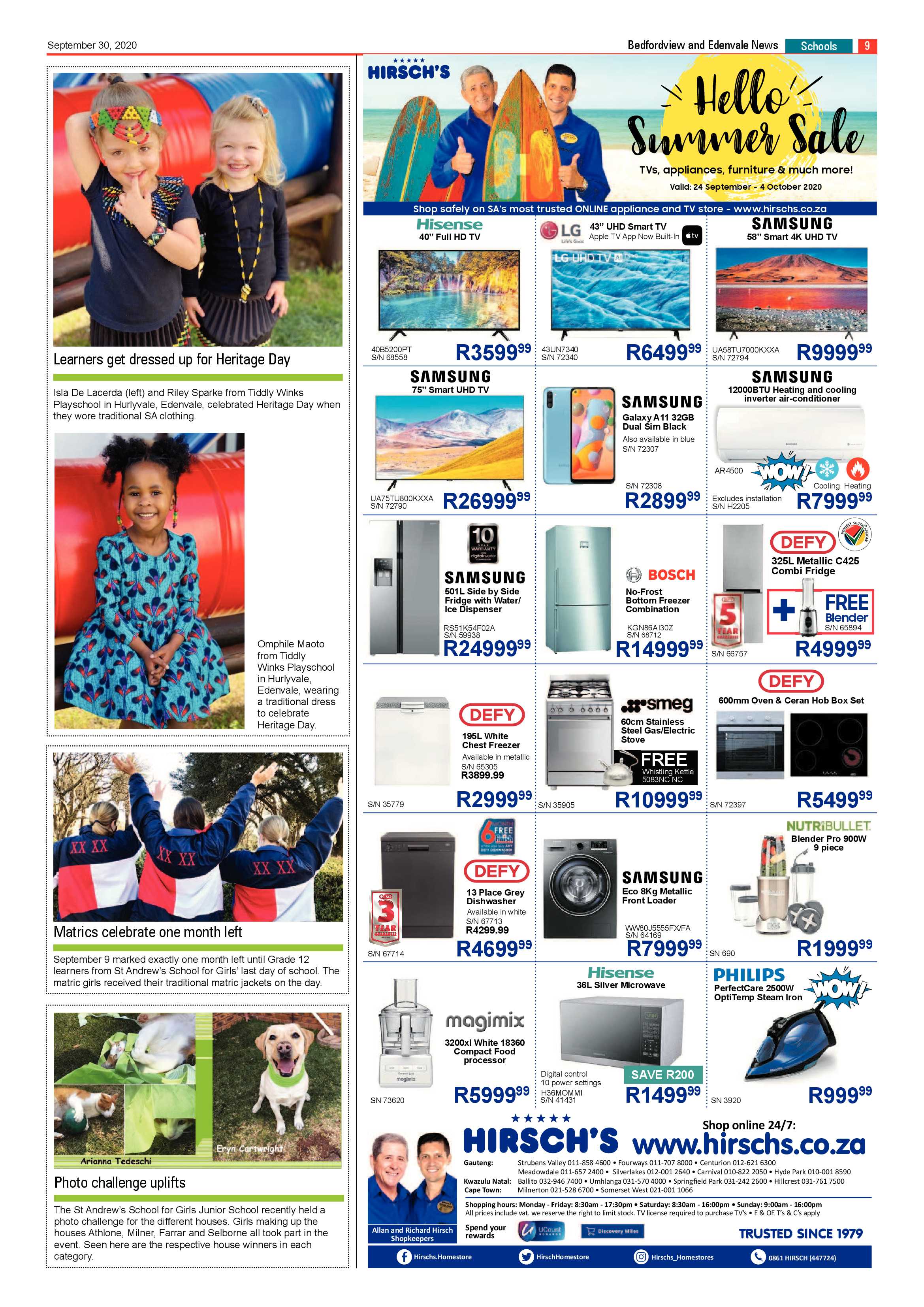 Bedford and Edenvale News 30 September 2020 page 9