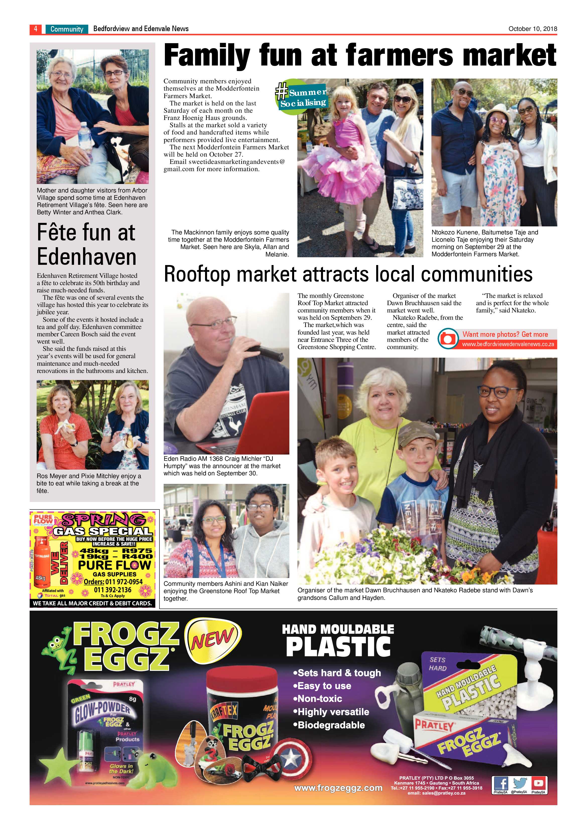 Bedford and Edenvale news 10 October 2018 page 4