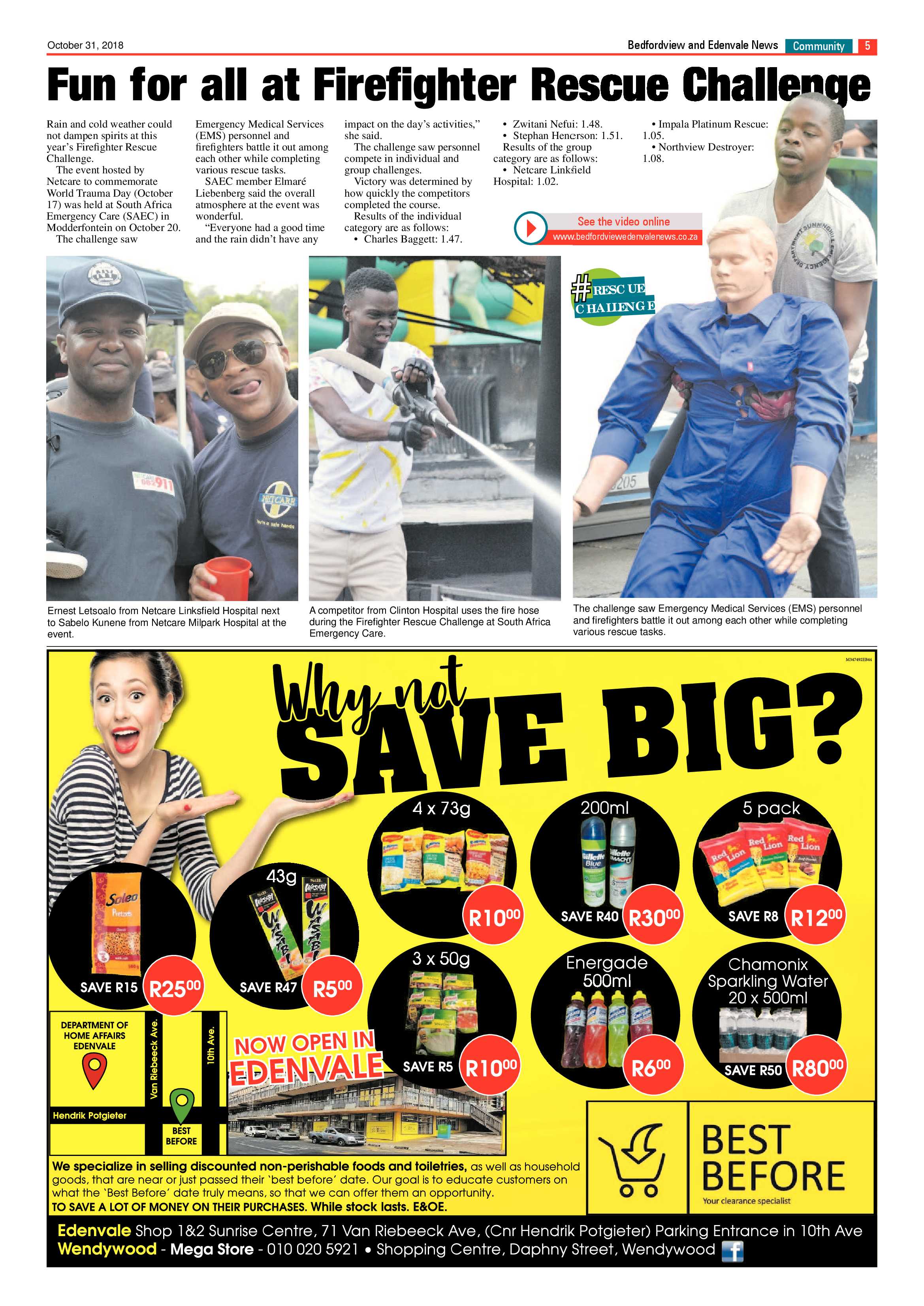 Bedfordvale and Edenvale News 31 October 2018 page 5