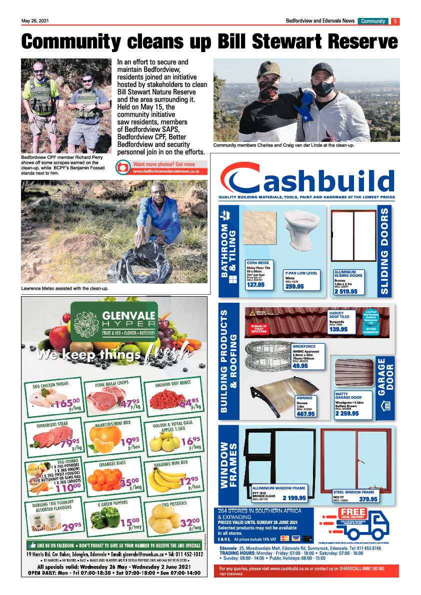 Bedfordview/Edenvale News 26 May 2021 page 5