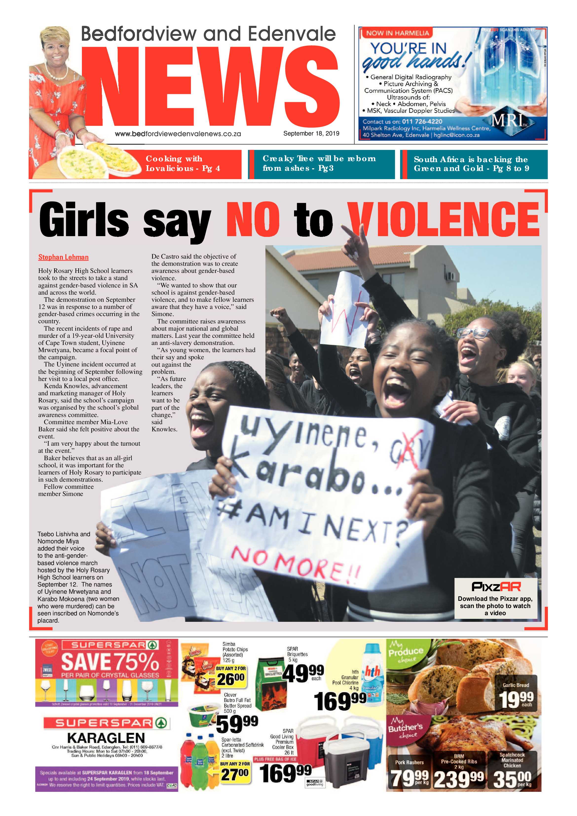 Bedfordview Edenvale 18 September 2019 page 1
