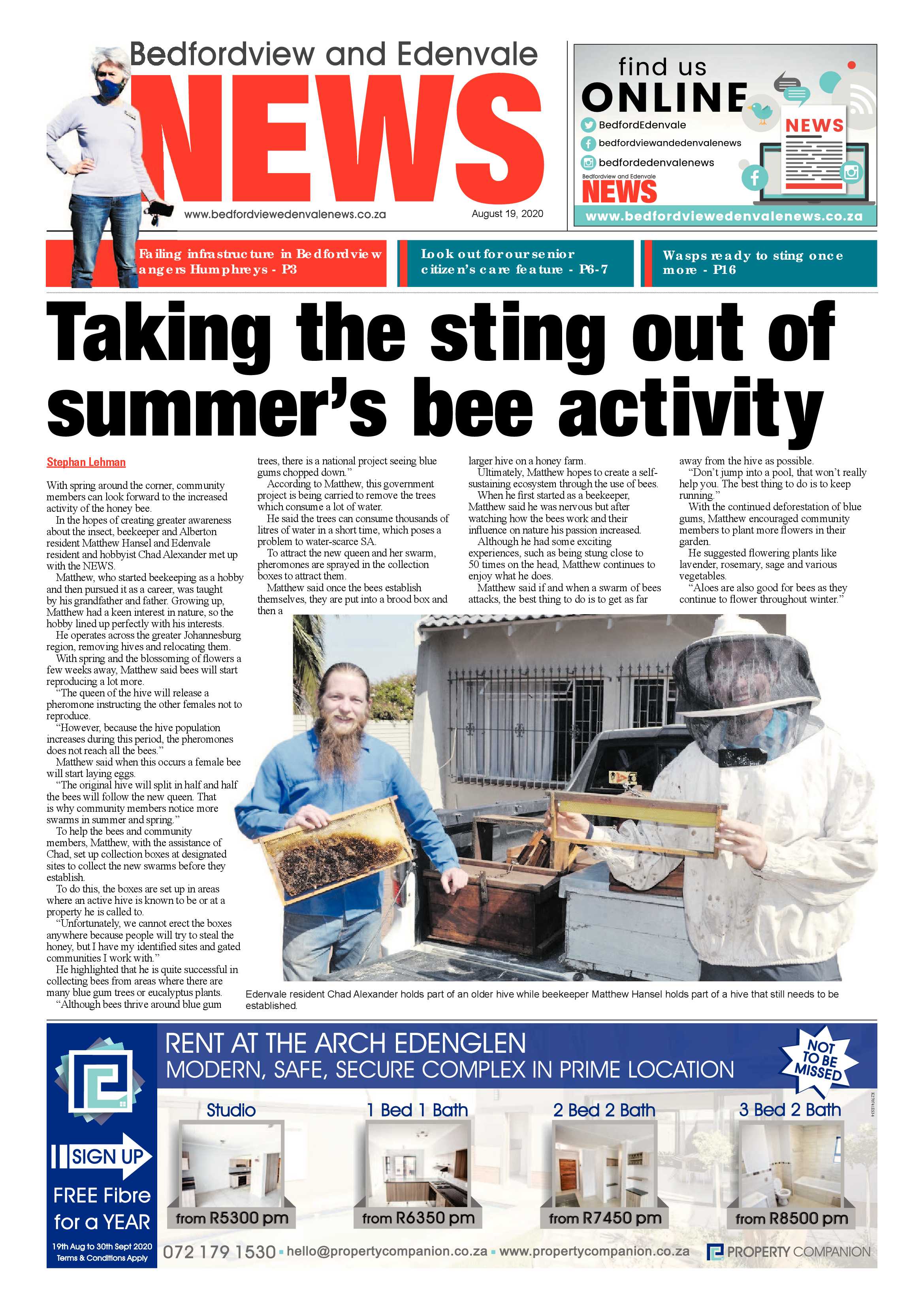 Bedfordview Edenvale 19 August 2020 page 1