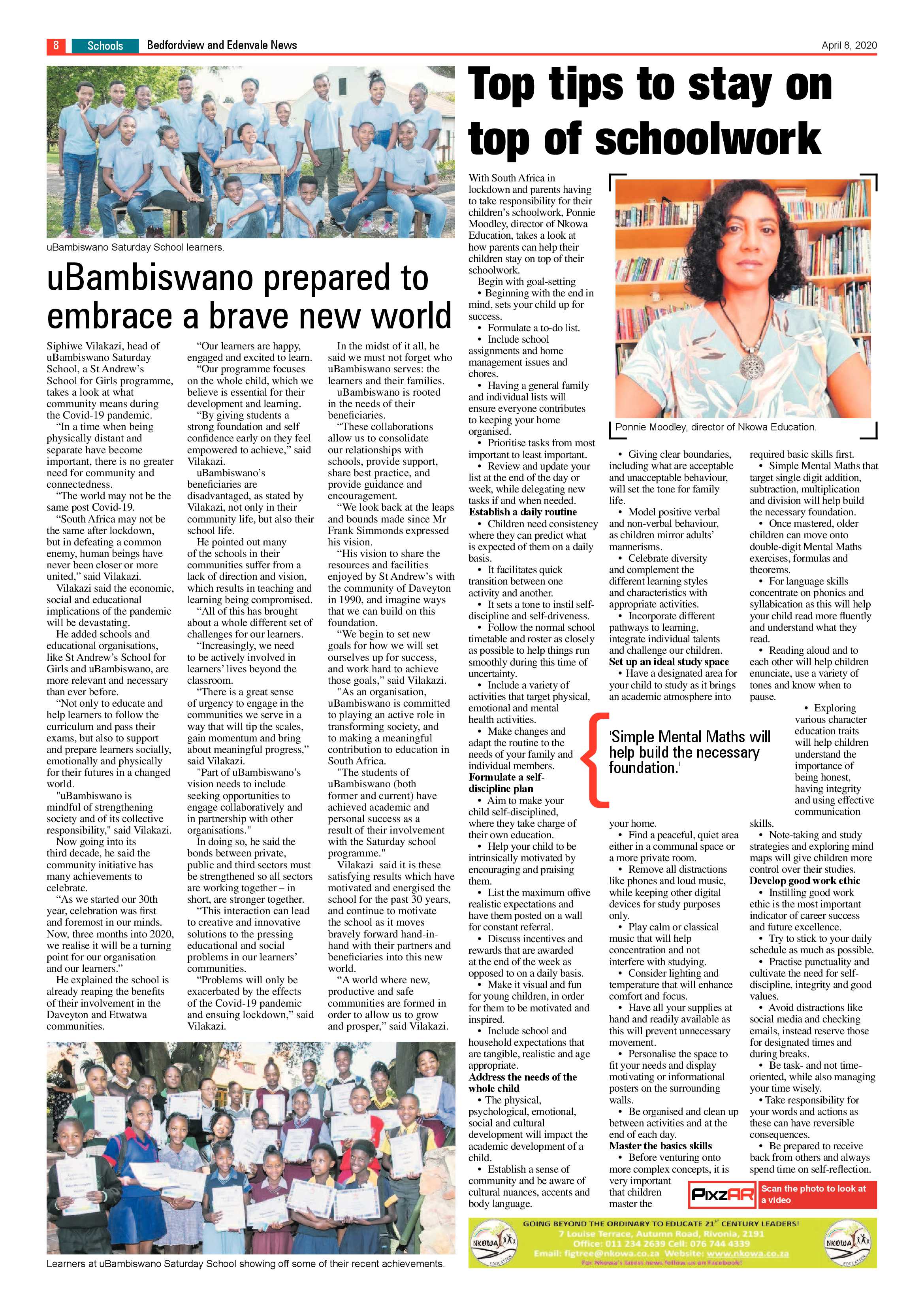 Bedfordview Edenvale News 8 April 2020 page 8