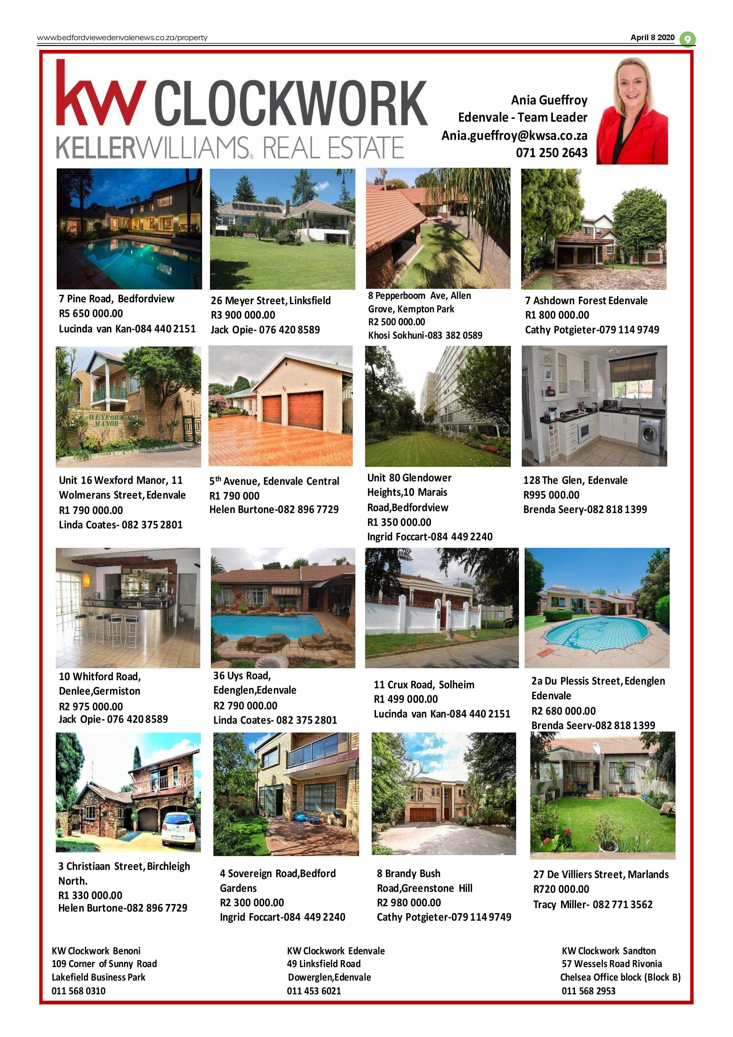 Bedfordview Edenvale News 8 April 2020 page 9