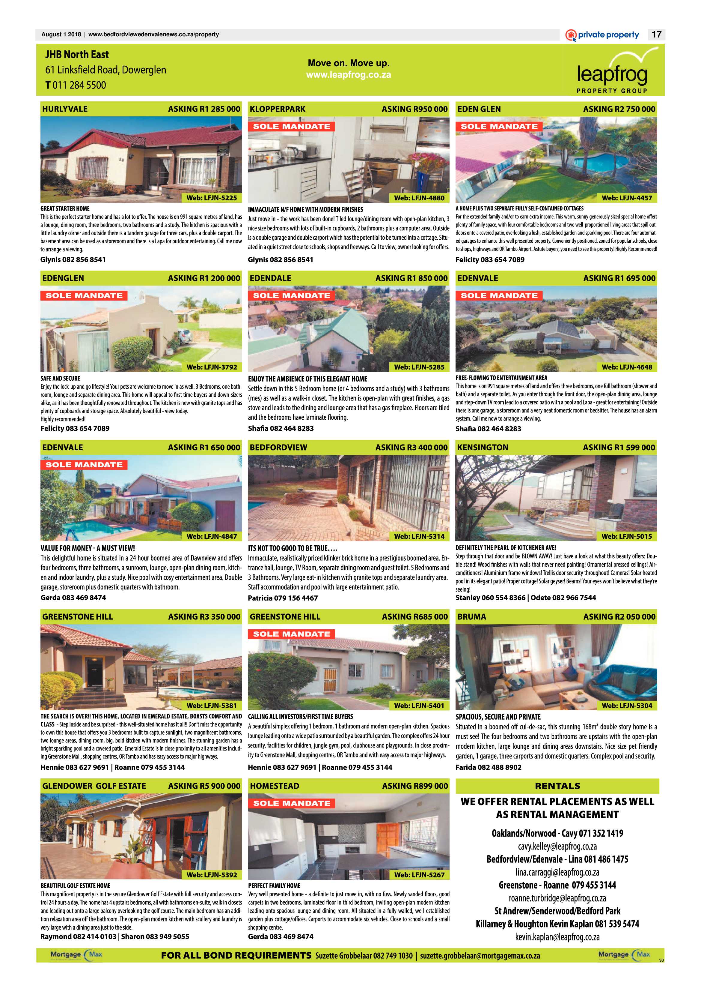 Bedfordview Edenvale News 01 August 2018 page 17
