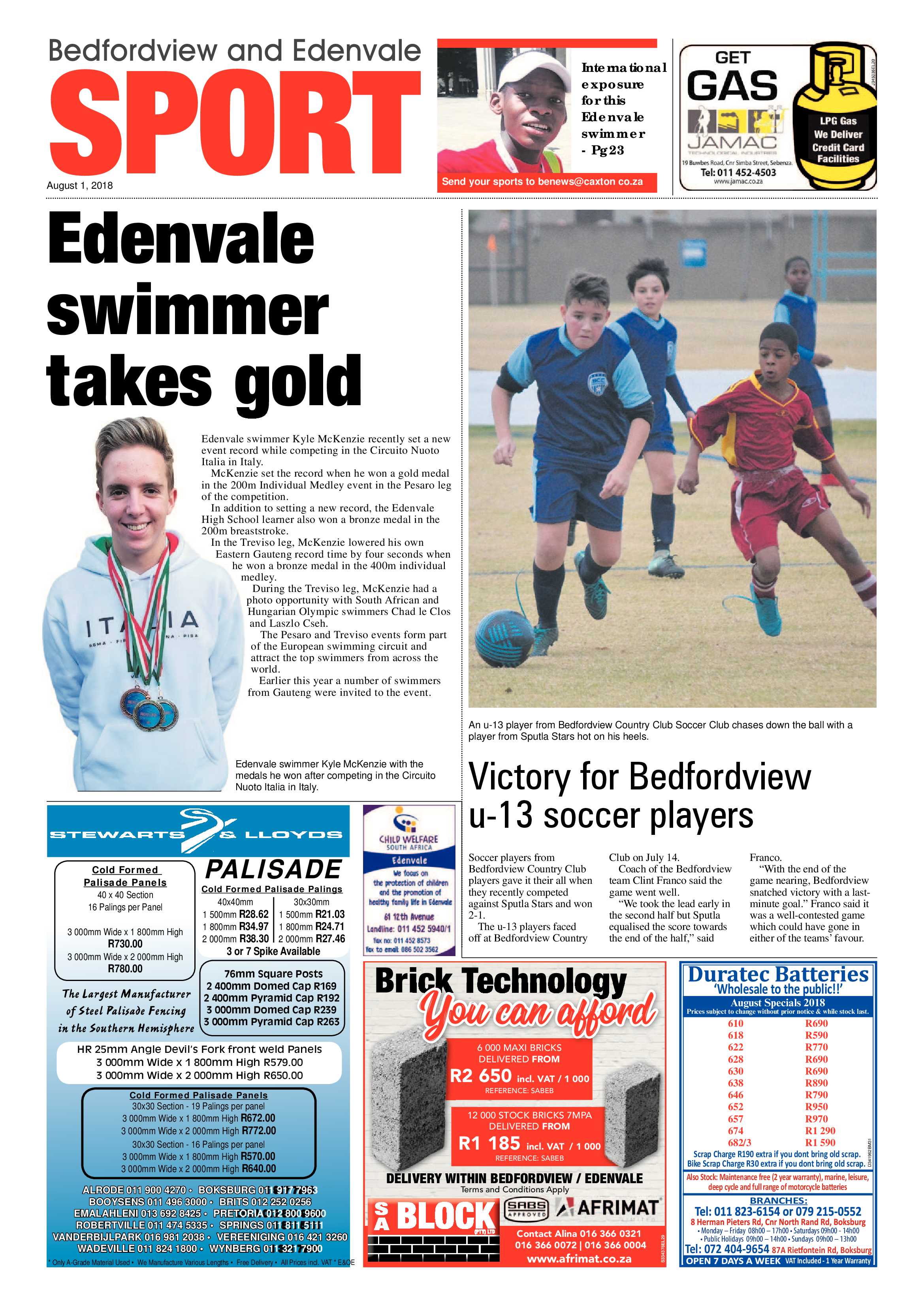 Bedfordview Edenvale News 01 August 2018 page 24