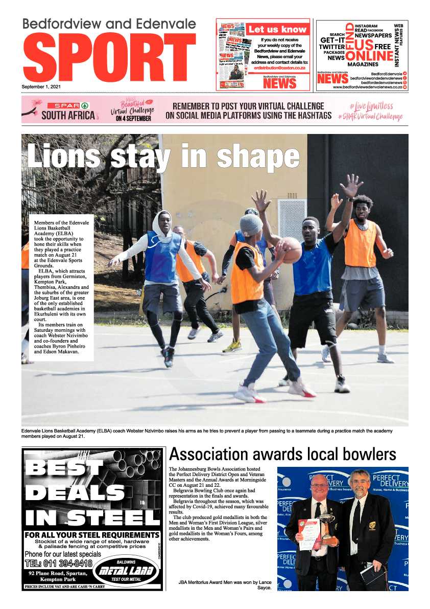 Bedfordview Edenvale News 01 September 2021 page 20