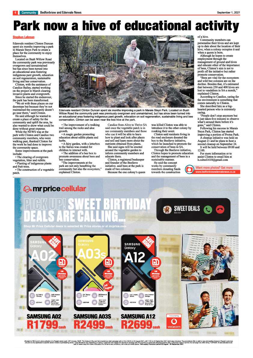 Bedfordview Edenvale News 01 September 2021 page 4