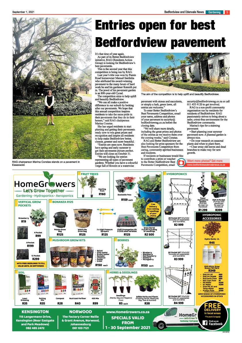 Bedfordview Edenvale News 01 September 2021 page 5