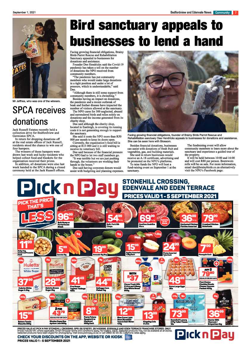 Bedfordview Edenvale News 01 September 2021 page 7