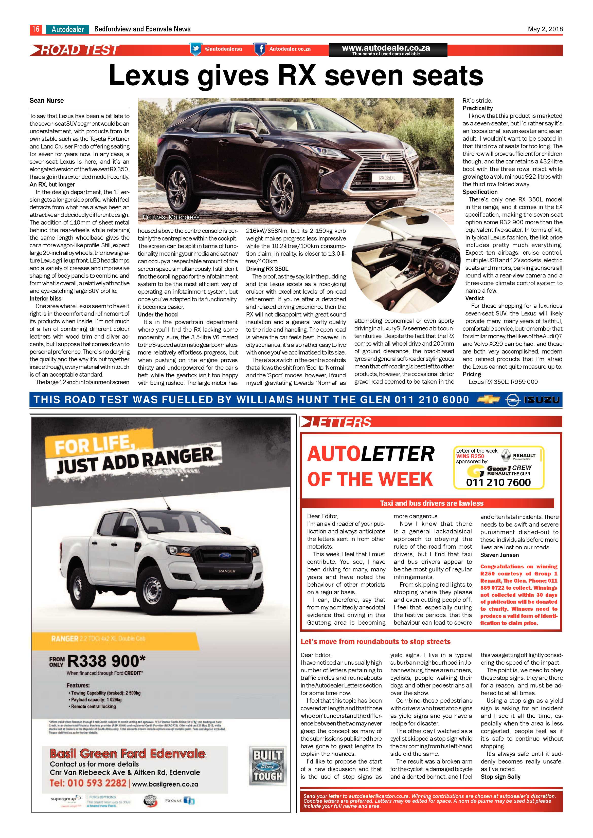 Bedfordview Edenvale News 02 May 2018 page 16