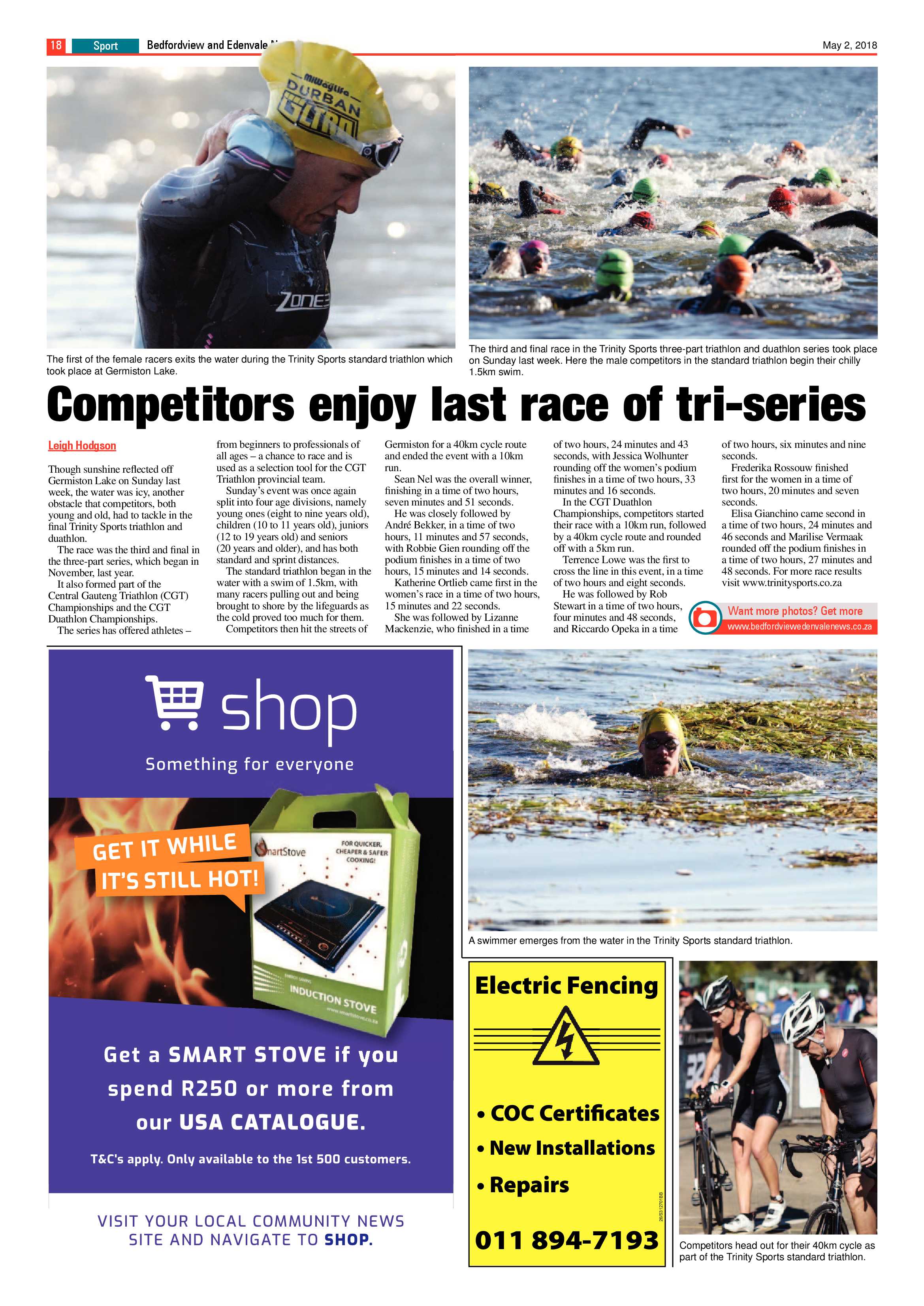Bedfordview Edenvale News 02 May 2018 page 18