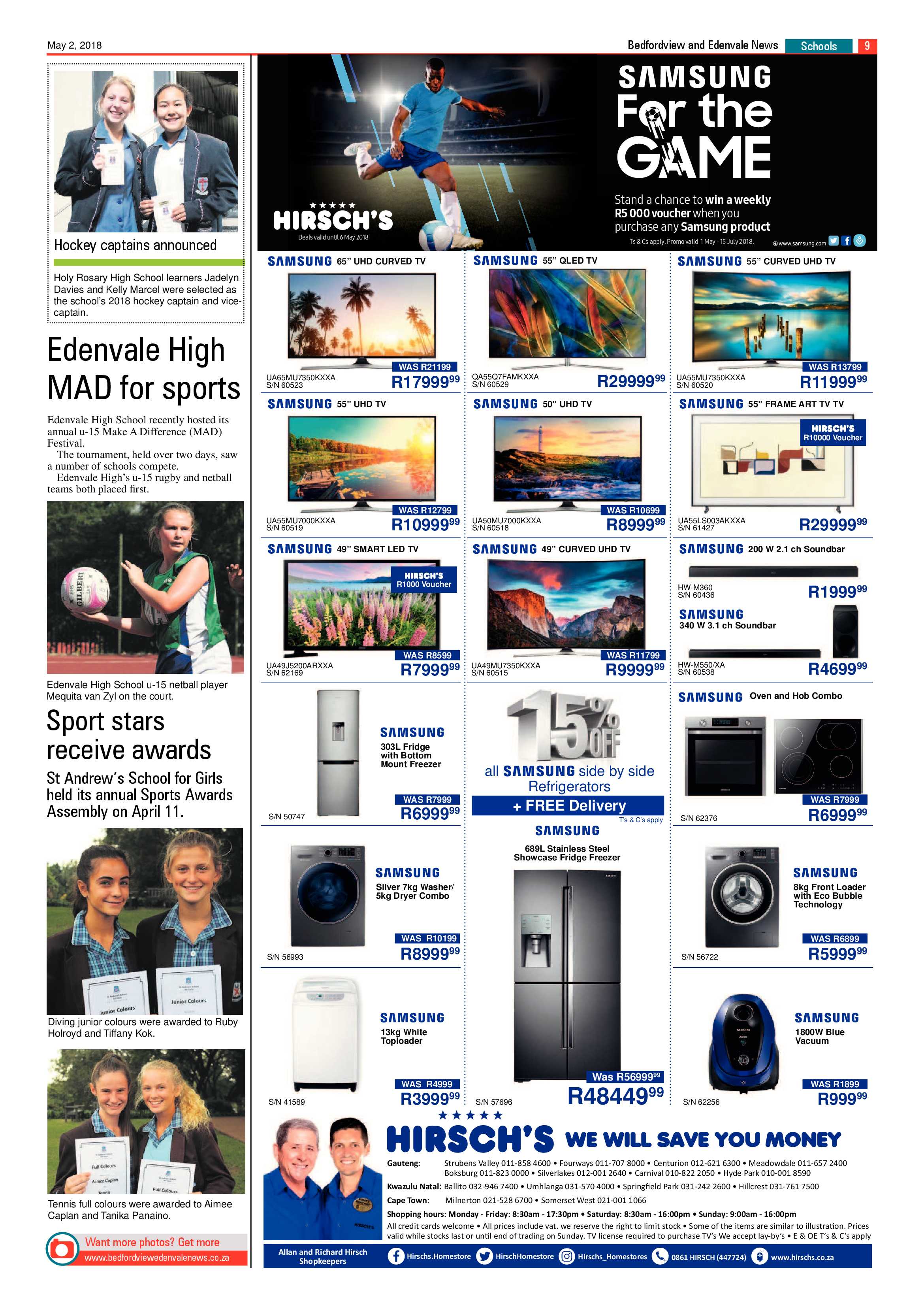 Bedfordview Edenvale News 02 May 2018 page 9