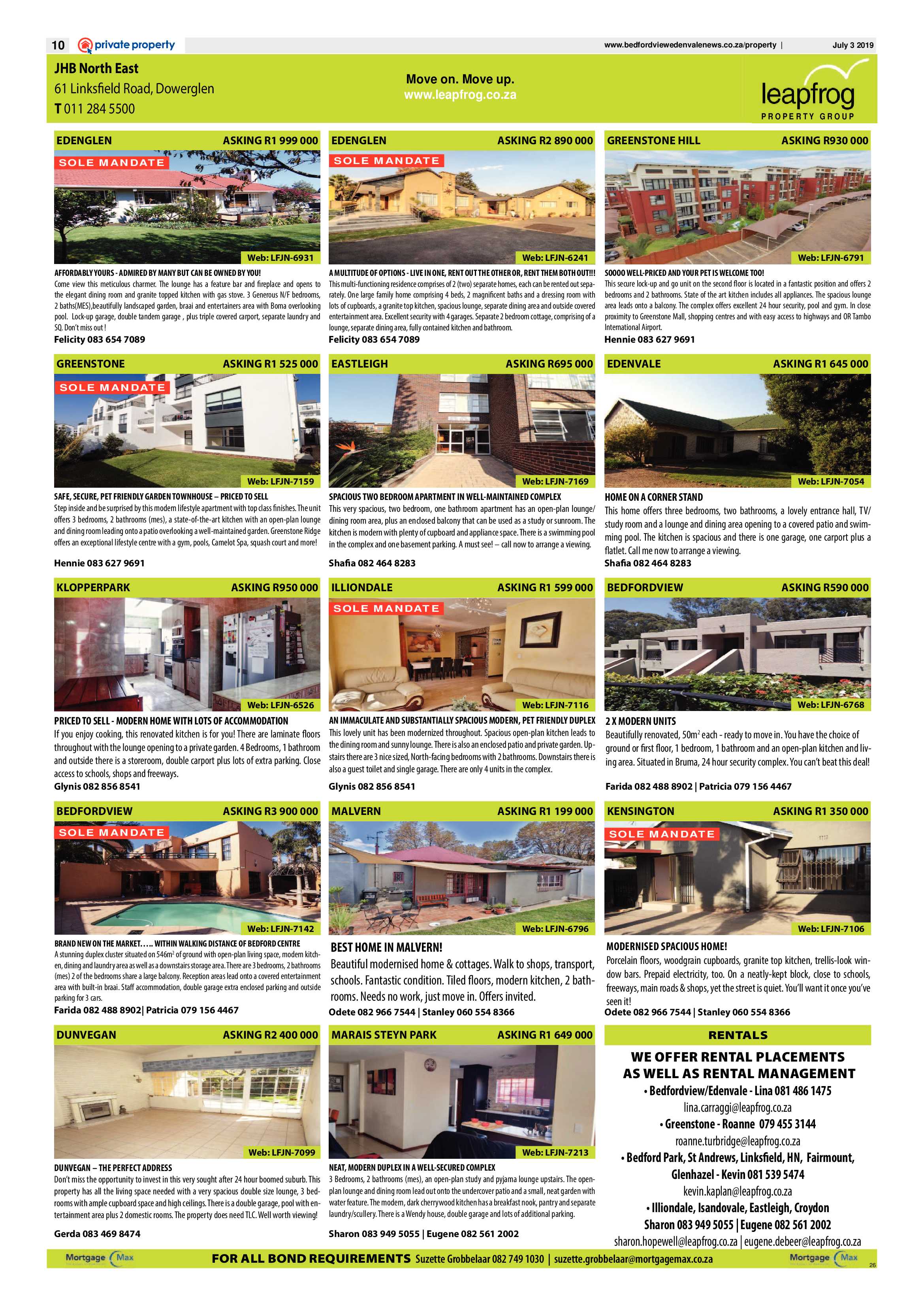 Bedfordview Edenvale News 03 July 2019 page 10