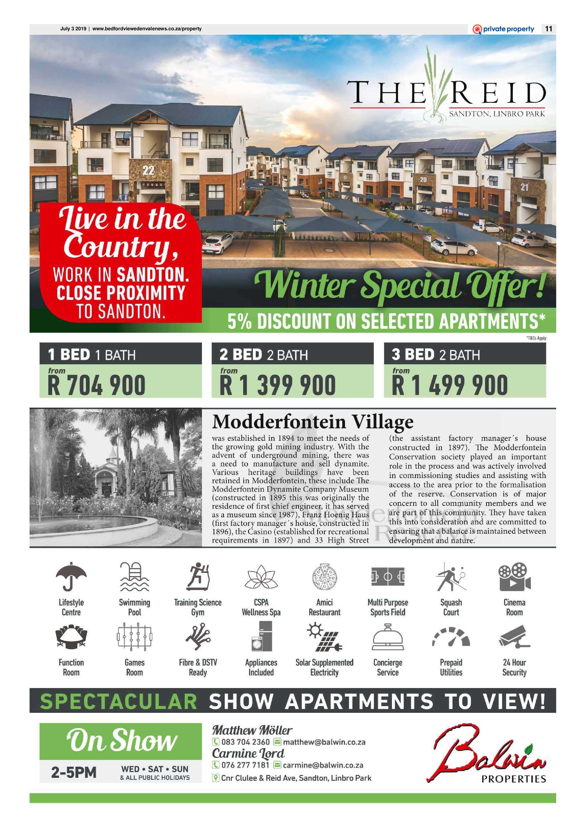 Bedfordview Edenvale News 03 July 2019 page 11