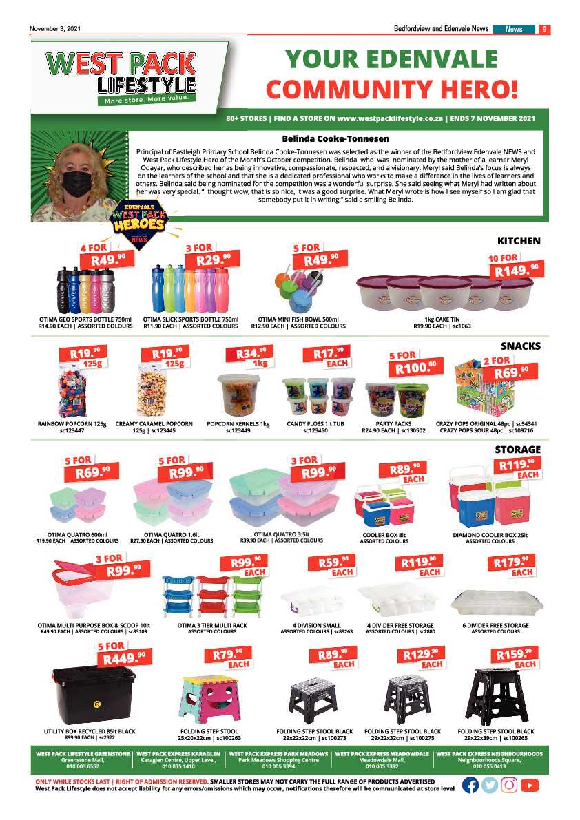 Bedfordview Edenvale News 03 November 2021 page 9