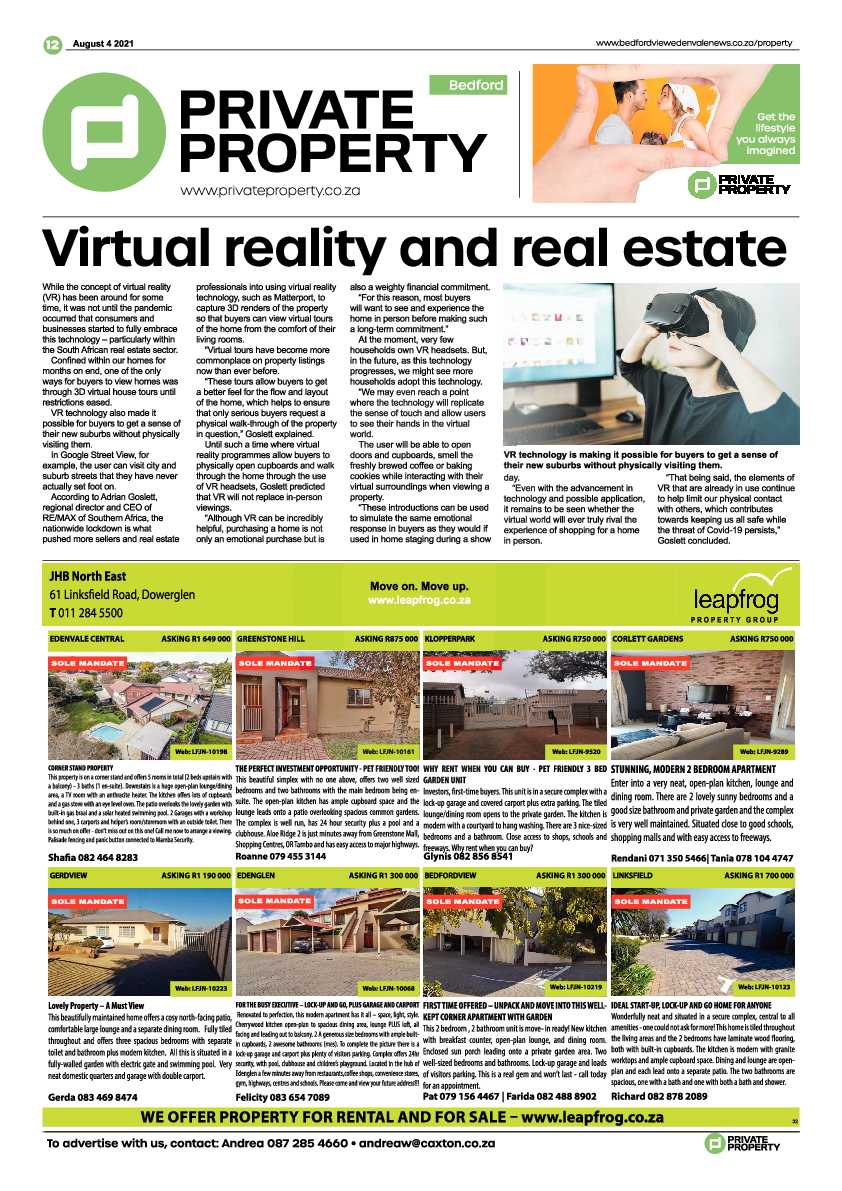 Bedfordview Edenvale News 04 August 2021 page 12