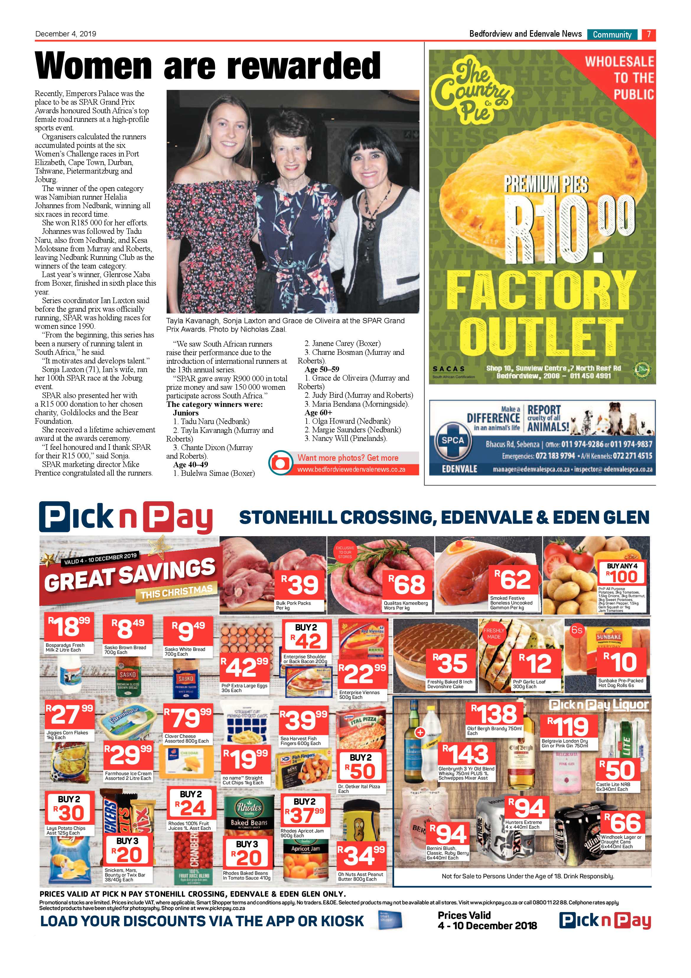 Bedfordview Edenvale News 04 December 2019 page 7