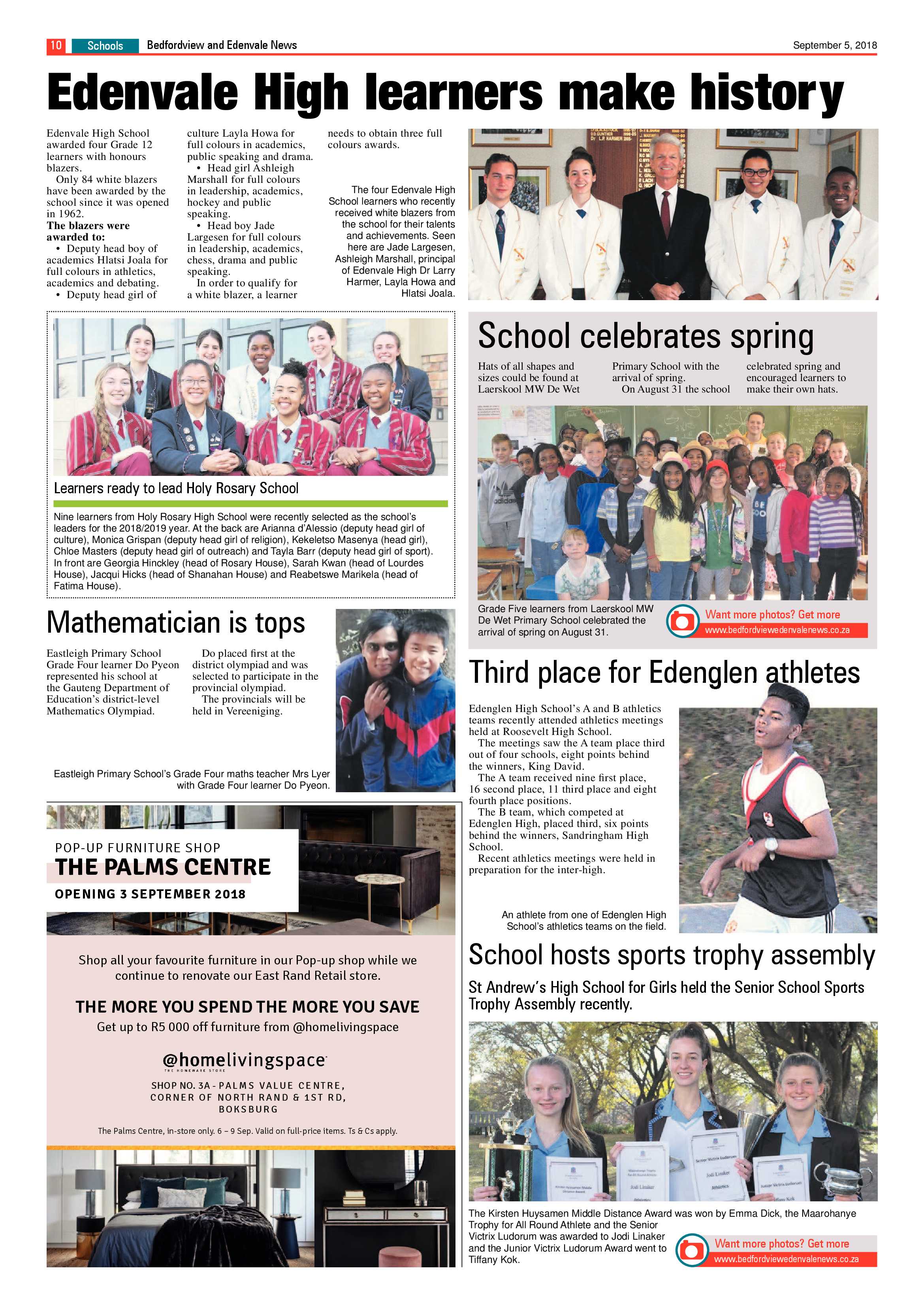 Bedfordview Edenvale News 05 September 2018 page 10