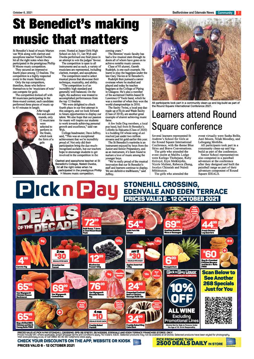 Bedfordview Edenvale News 06 October 2021 page 7