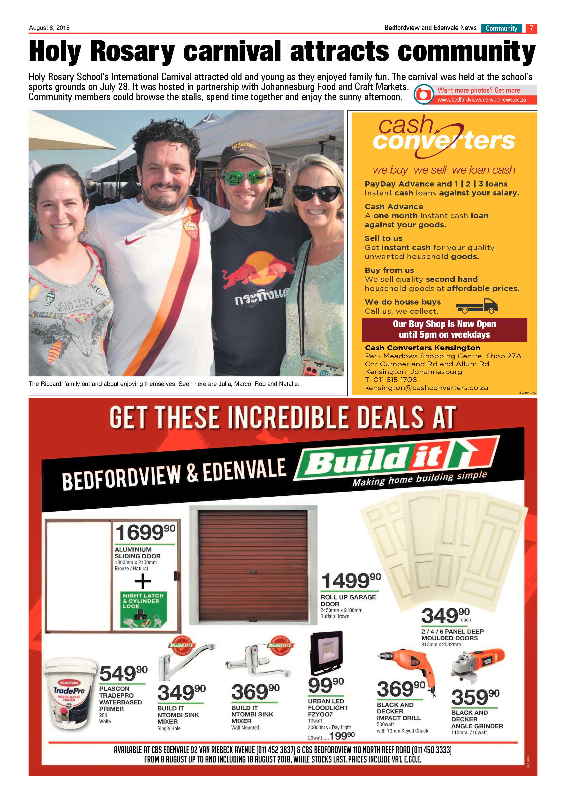 Bedfordview Edenvale News 08 August 2018 page 7