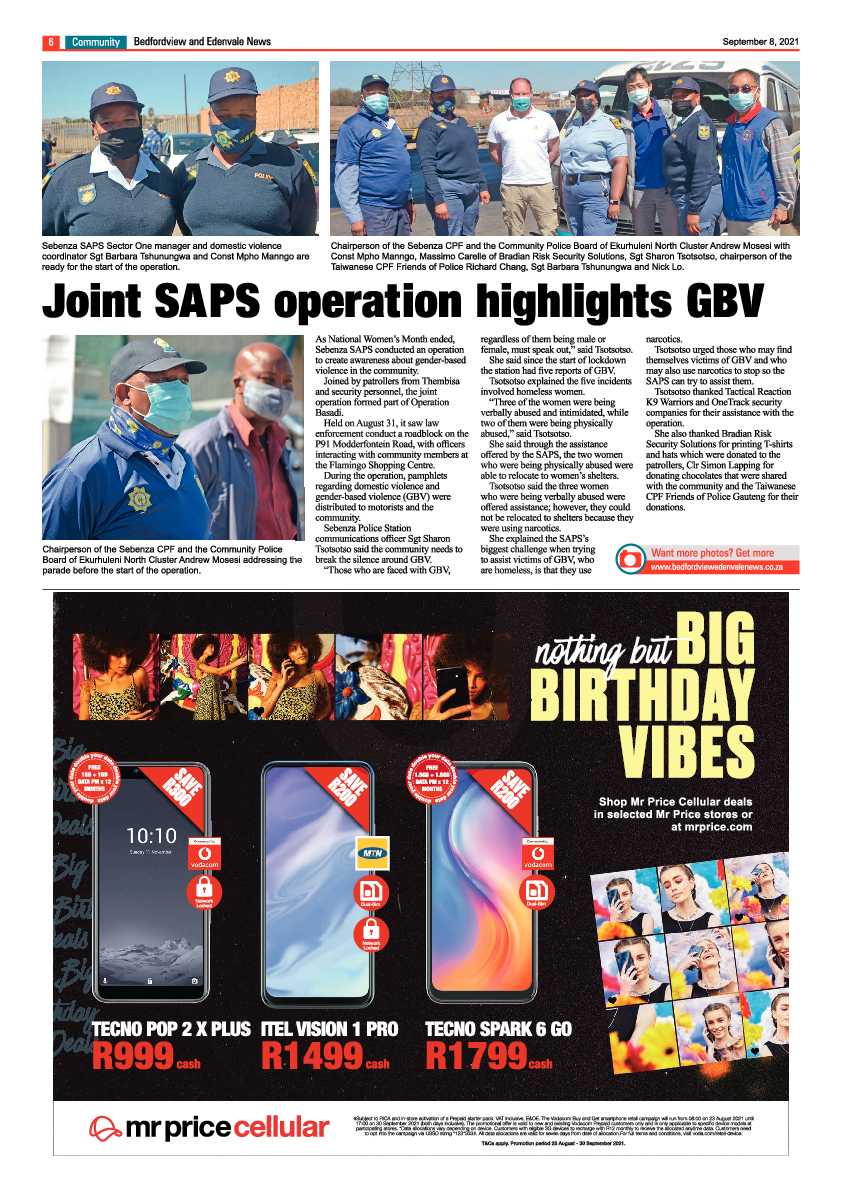 Bedfordview Edenvale News 08 September 2021 page 6