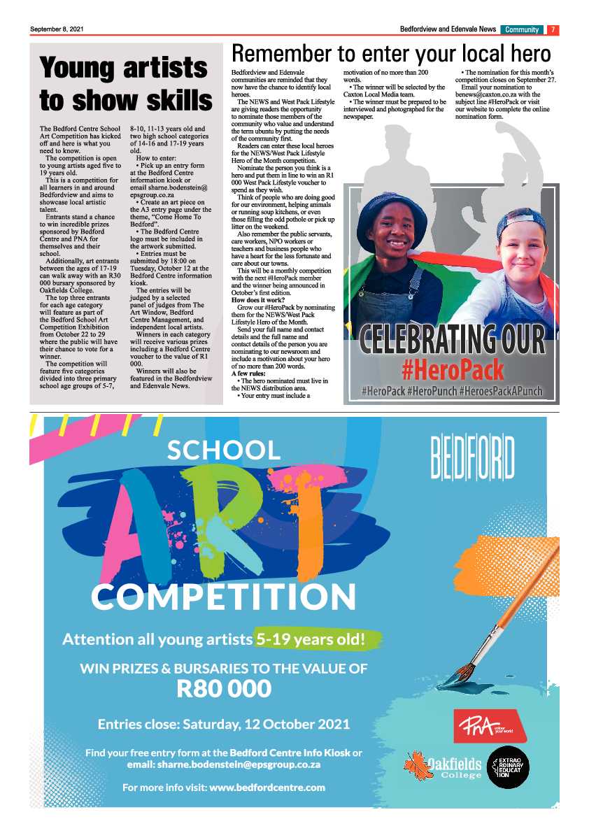 Bedfordview Edenvale News 08 September 2021 page 7
