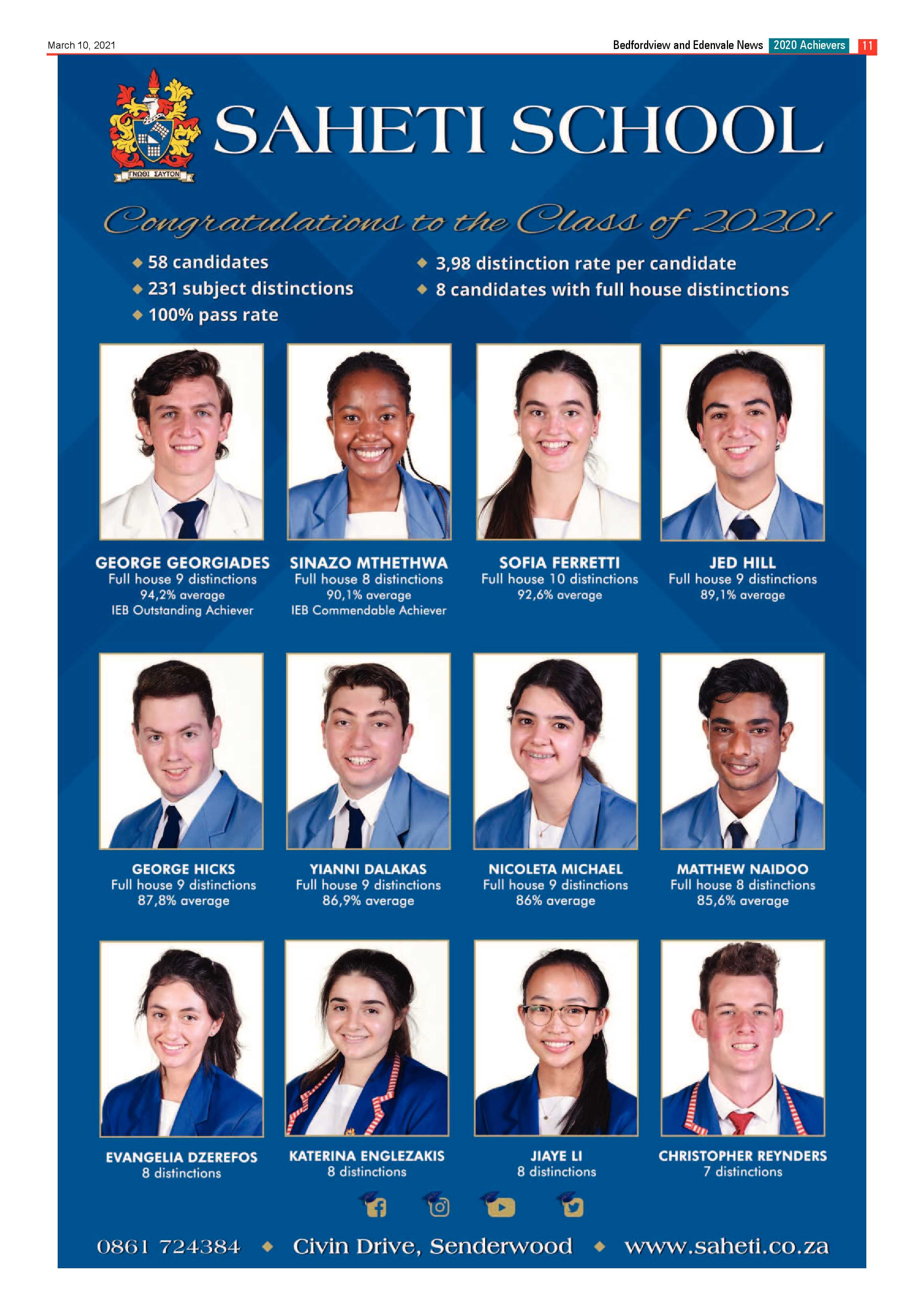 Bedfordview Edenvale News 10 March 2021 page 11