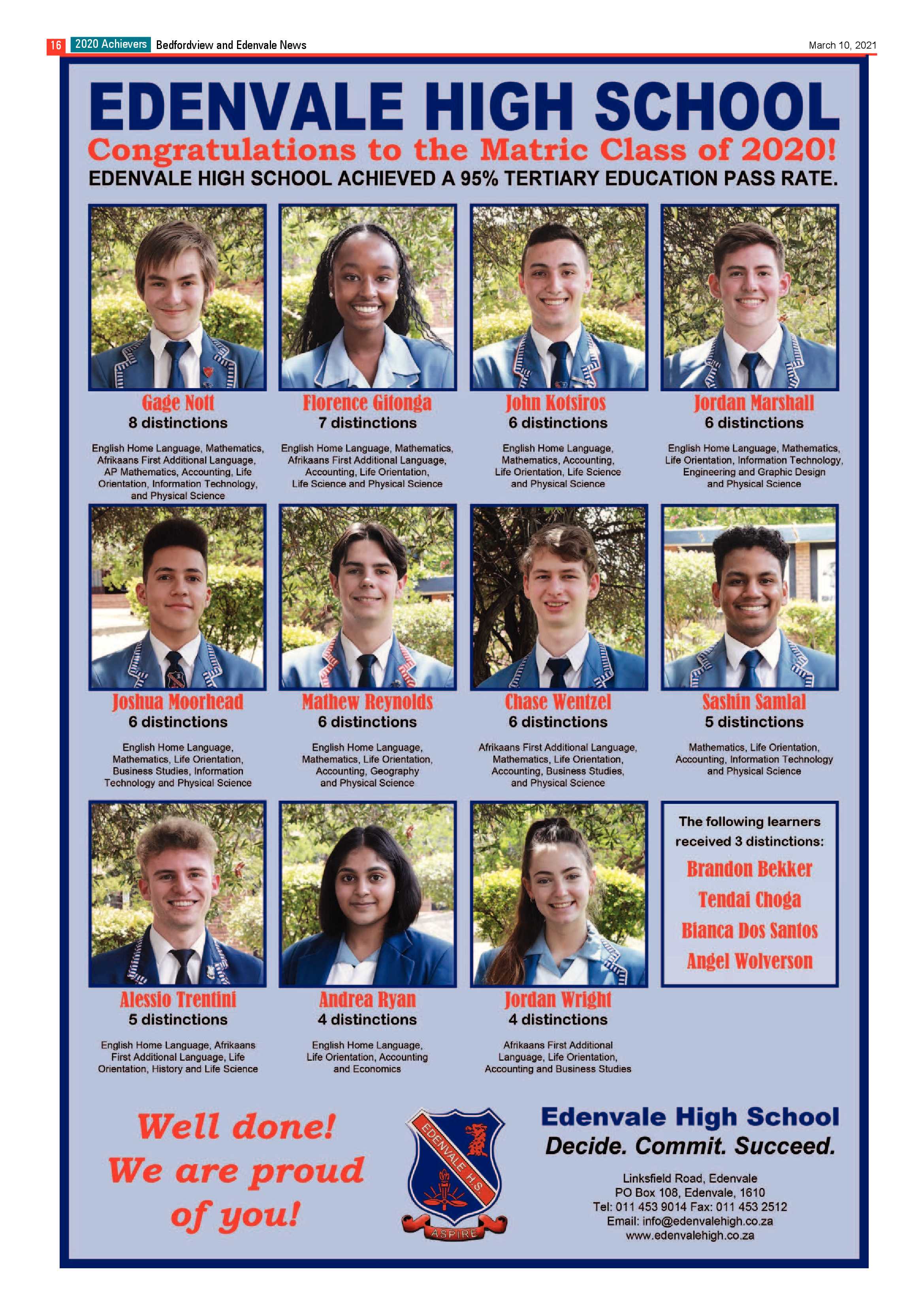 Bedfordview Edenvale News 10 March 2021 page 16