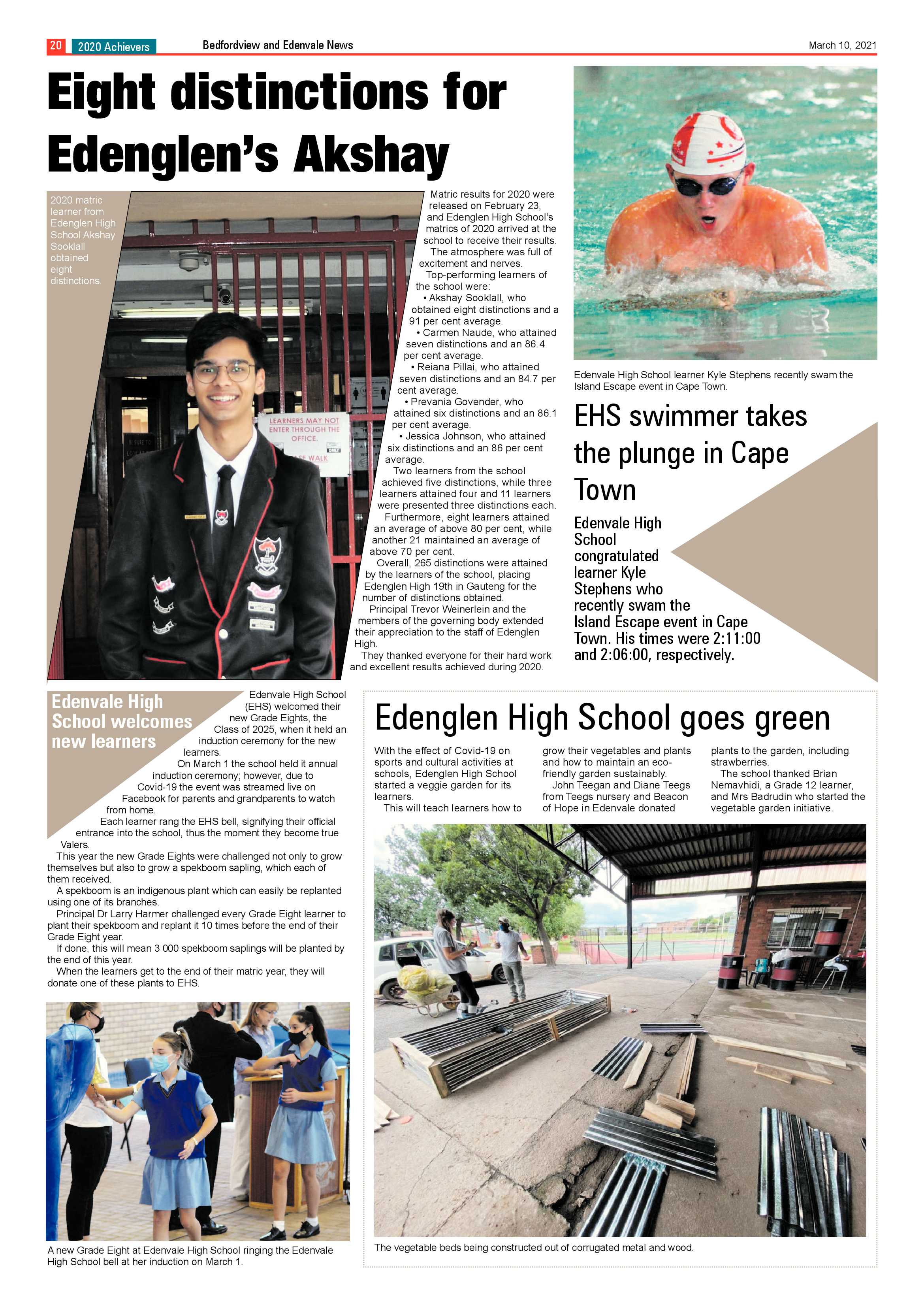 Bedfordview Edenvale News 10 March 2021 page 20