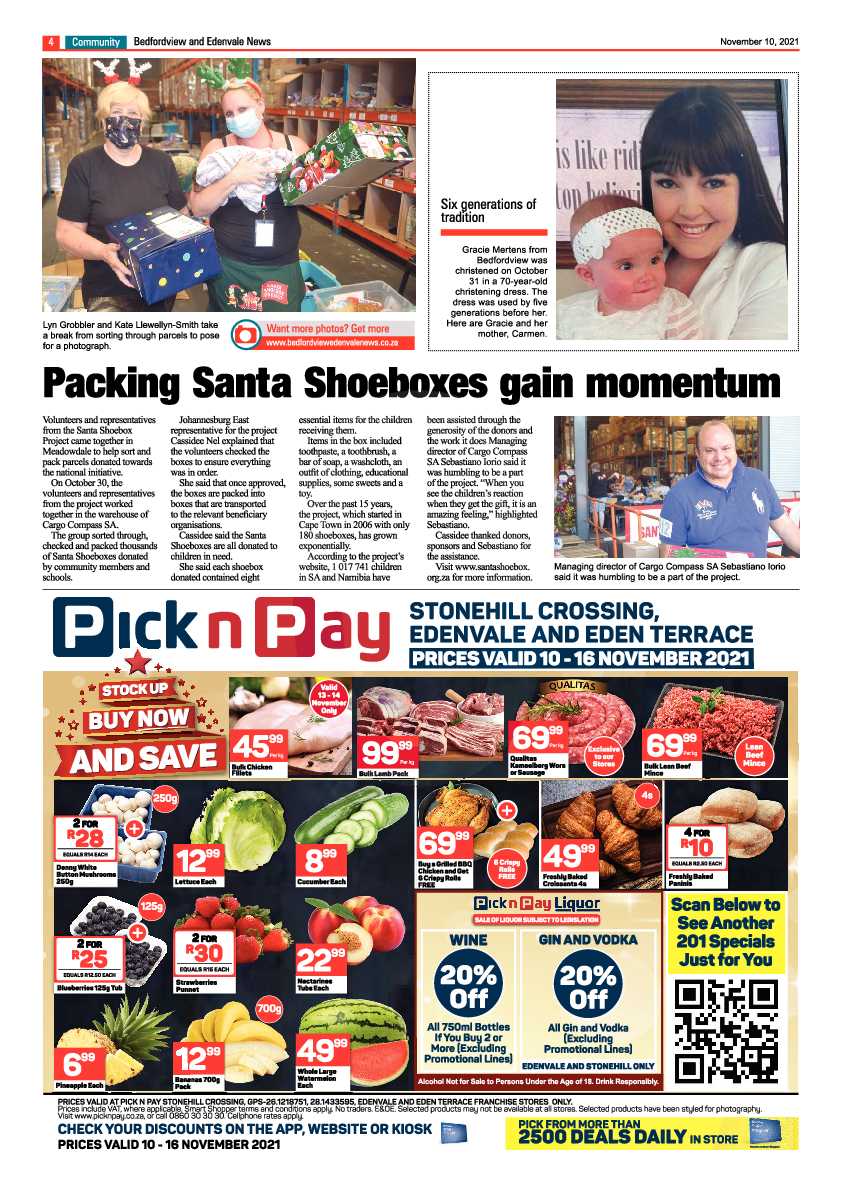 Bedfordview Edenvale News 10 November 2021 page 4