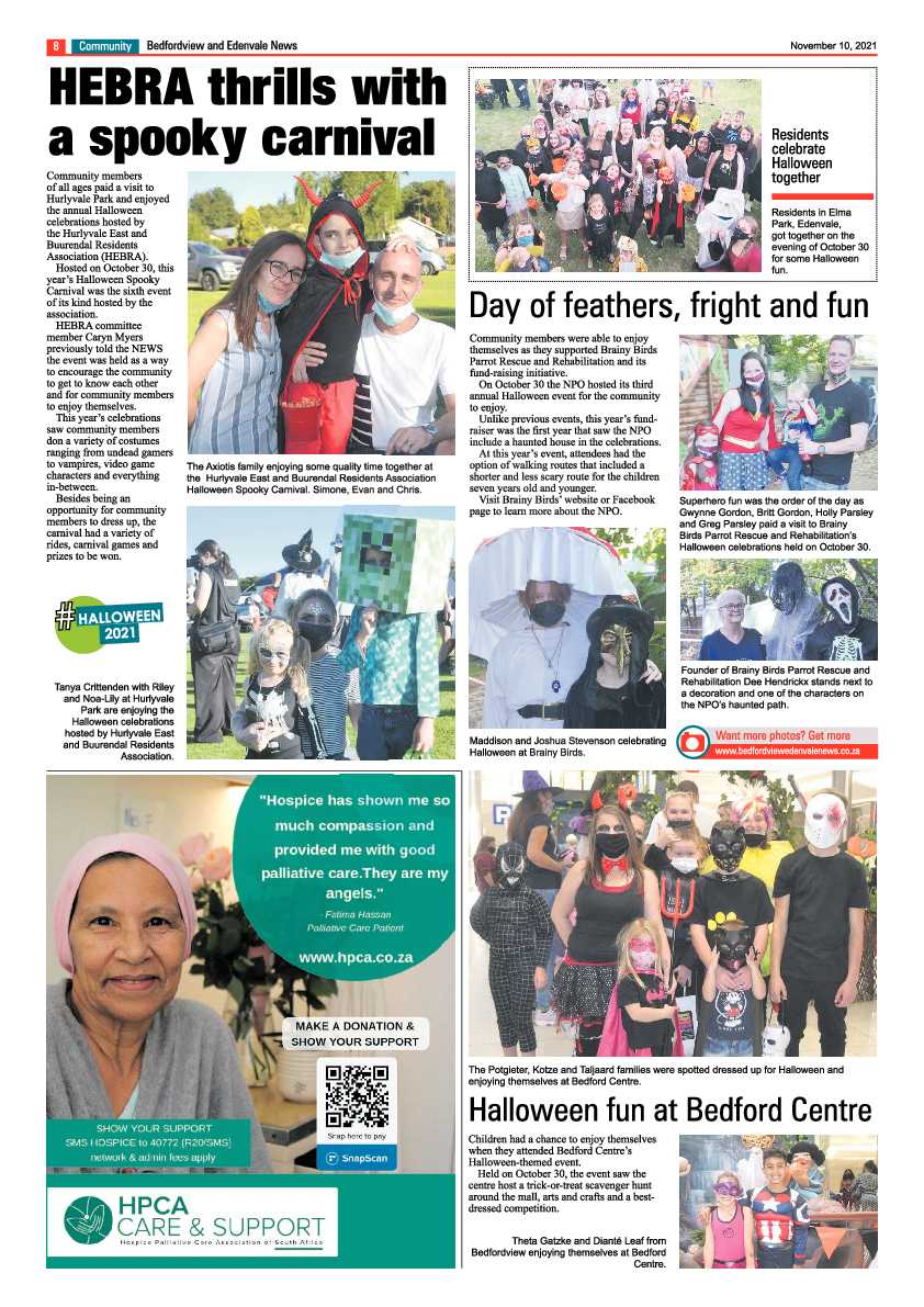 Bedfordview Edenvale News 10 November 2021 page 8