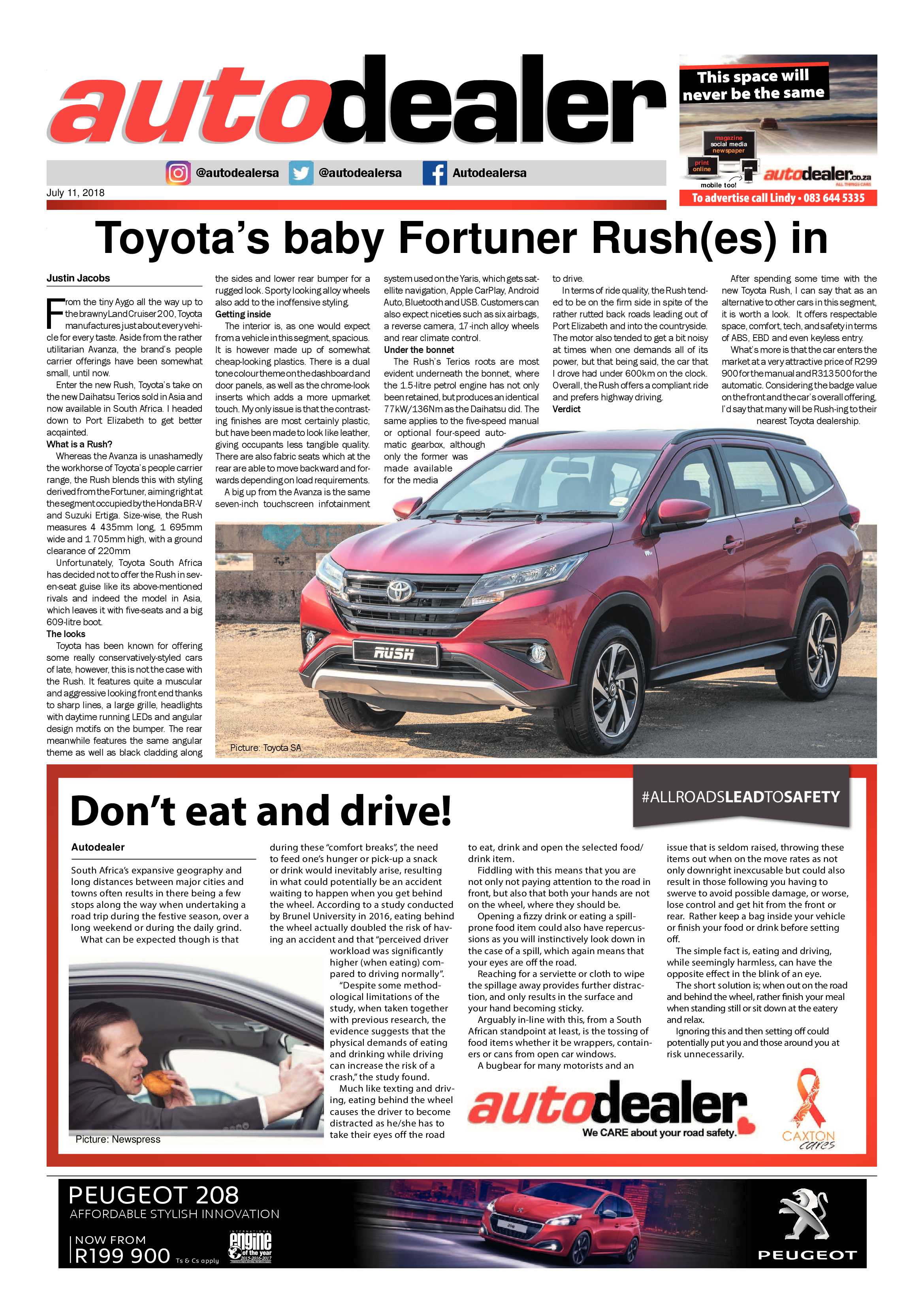 Bedfordview Edenvale News 11 July 2018 page 18