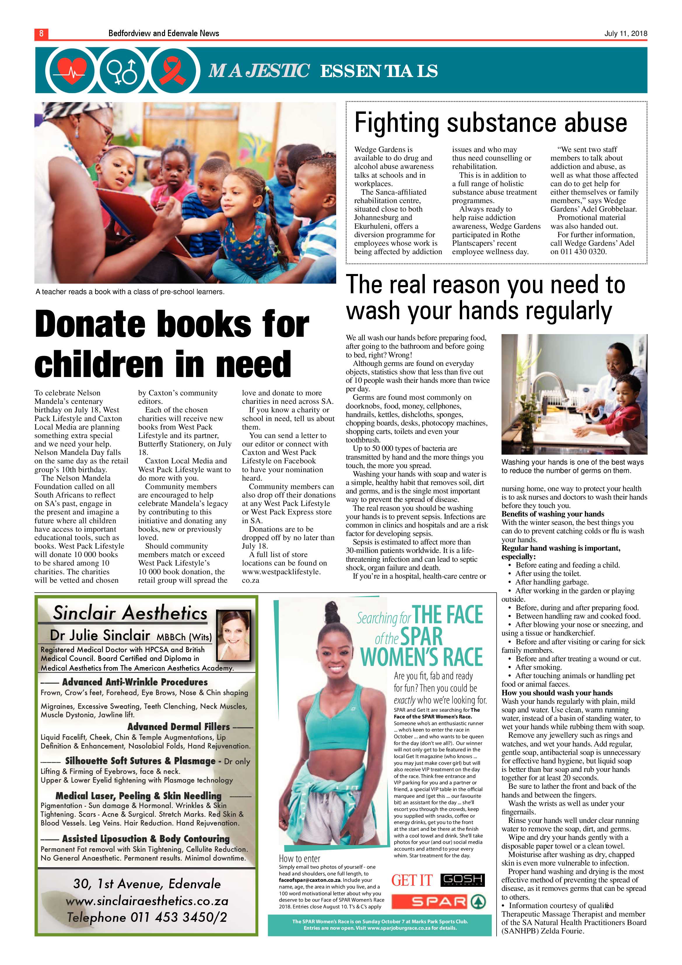 Bedfordview Edenvale News 11 July 2018 page 8