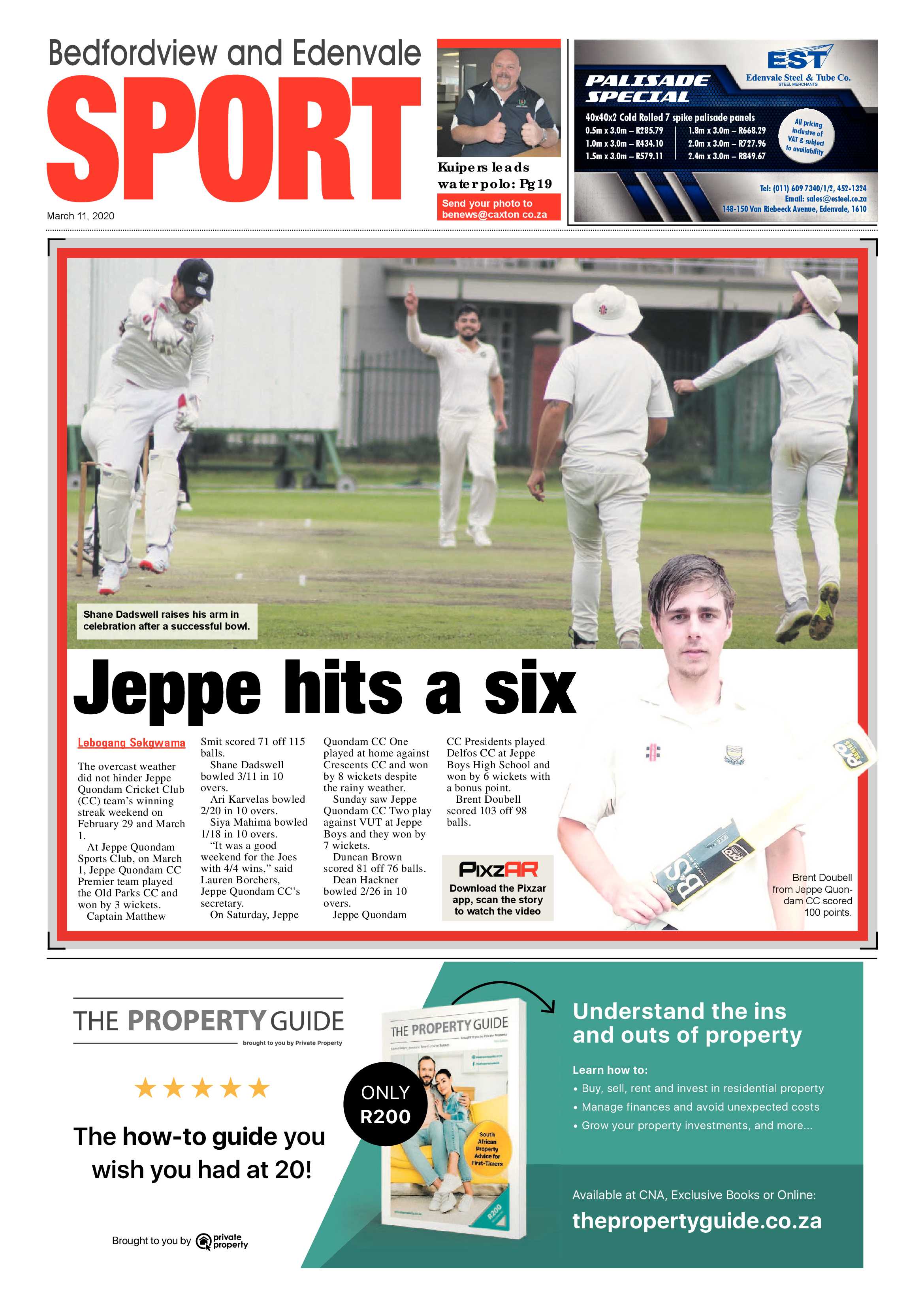 Bedfordview Edenvale News 11 March 2020 page 20