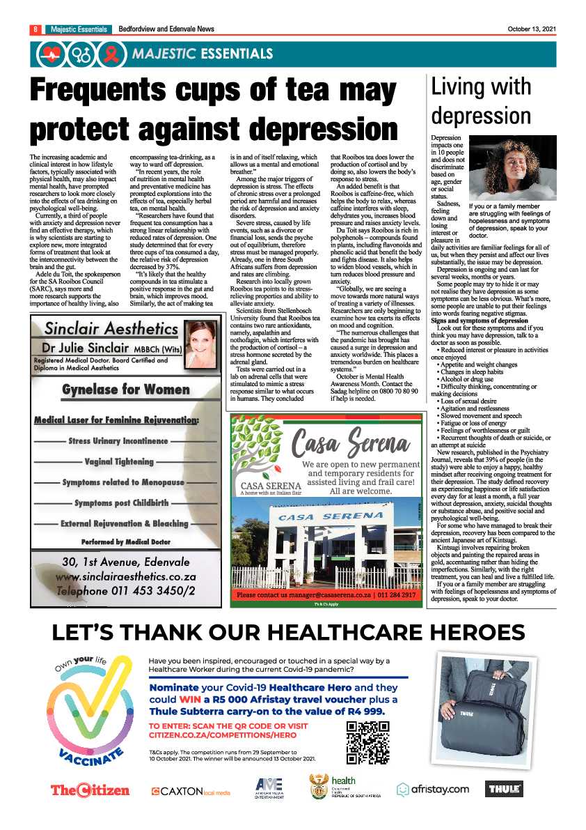 Bedfordview Edenvale News 13 October 2021 page 8
