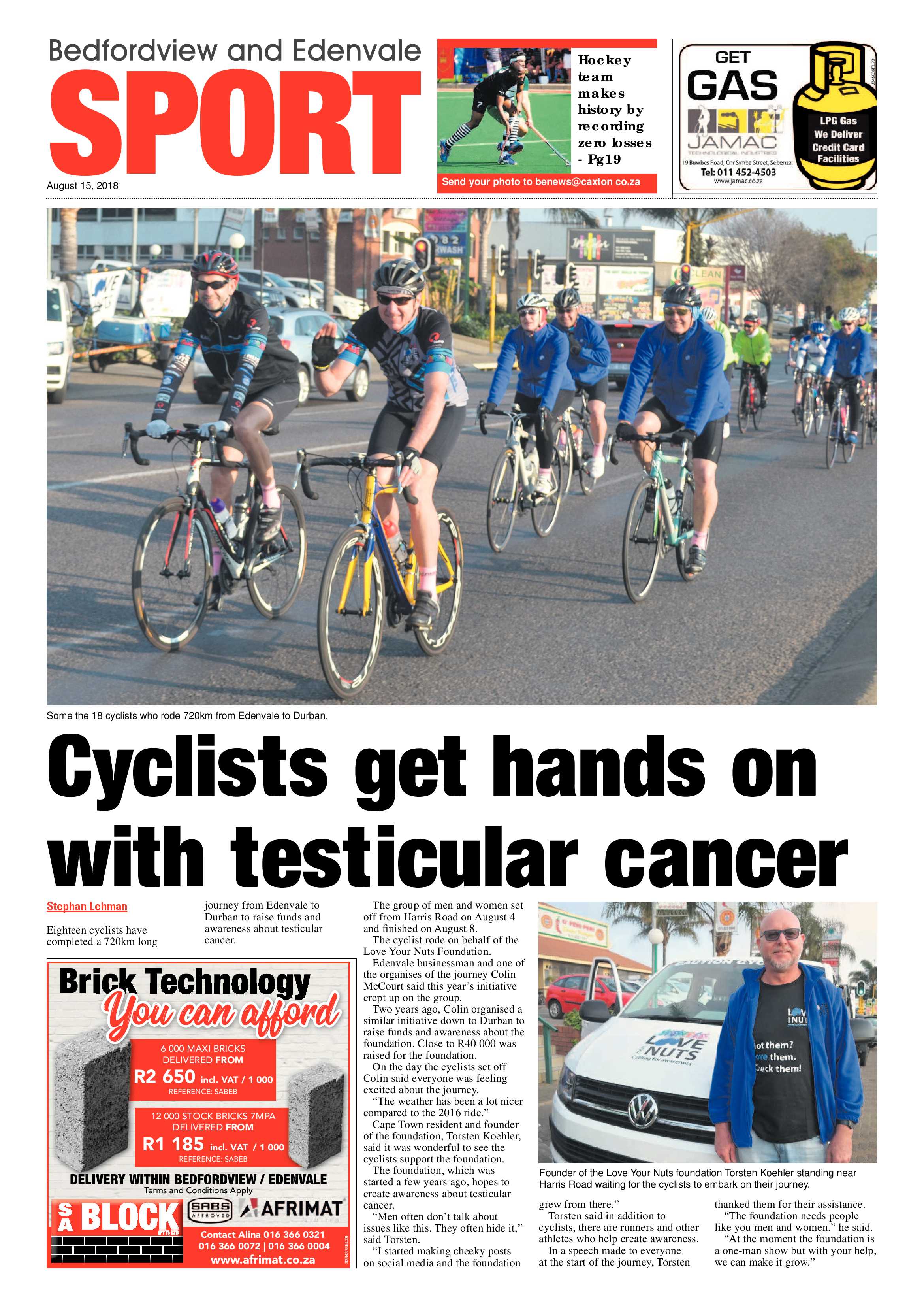 Bedfordview Edenvale News 15 August 2018 page 20