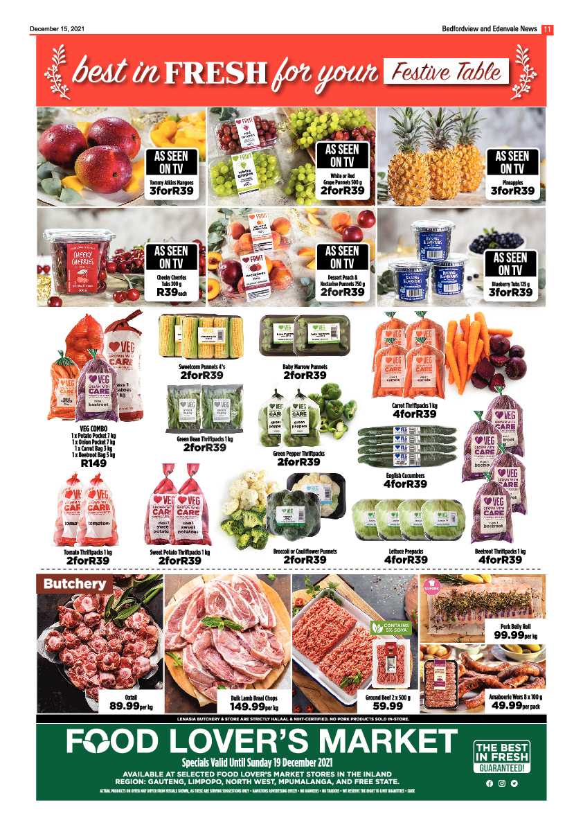 Bedfordview Edenvale News 15 December 2021 page 11