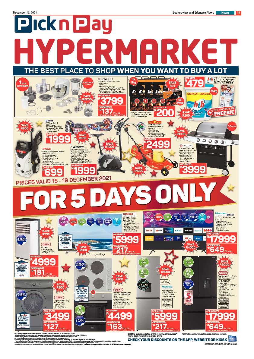 Bedfordview Edenvale News 15 December 2021 page 15