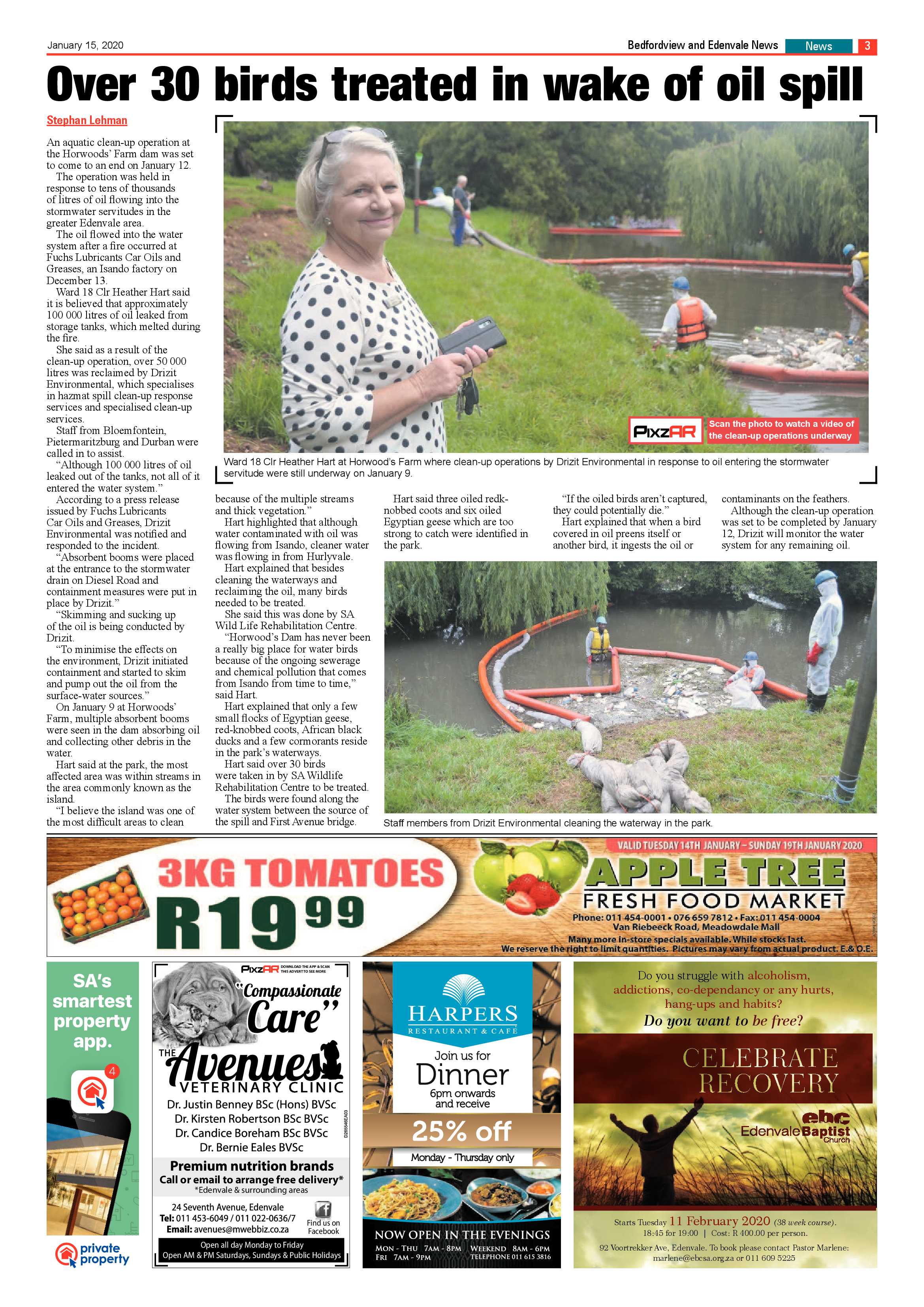Bedfordview Edenvale News 15 January 2020 page 3